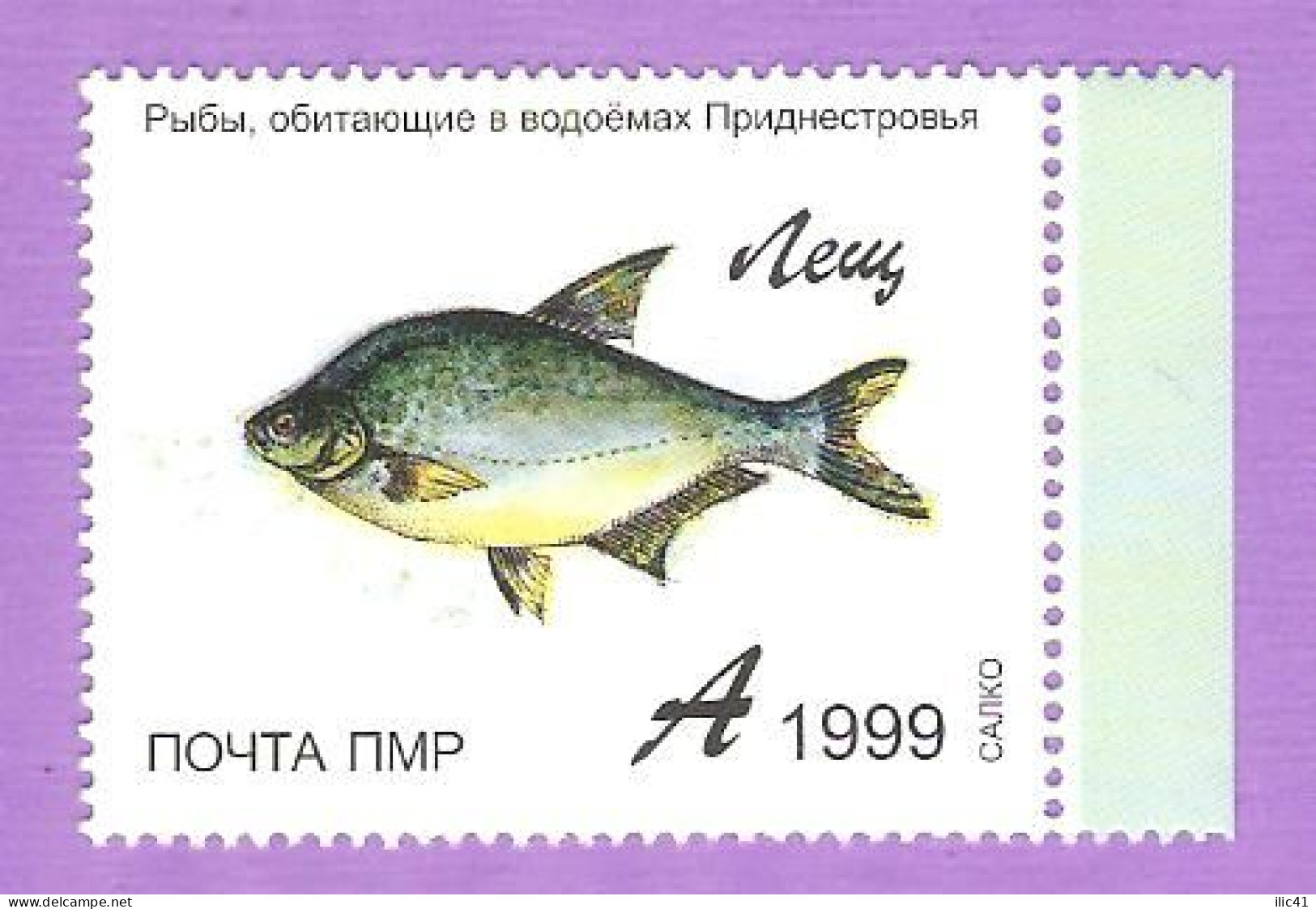 Moldova Moldavia. Transnistria.2019 Stamps Fauna "Lesc" - Moldavie