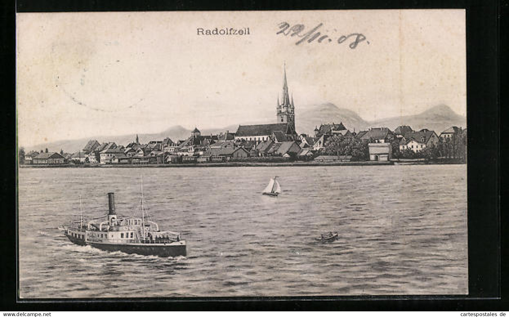 AK Radolfzell, Panorama Vom Wasser Gesehen  - Radolfzell