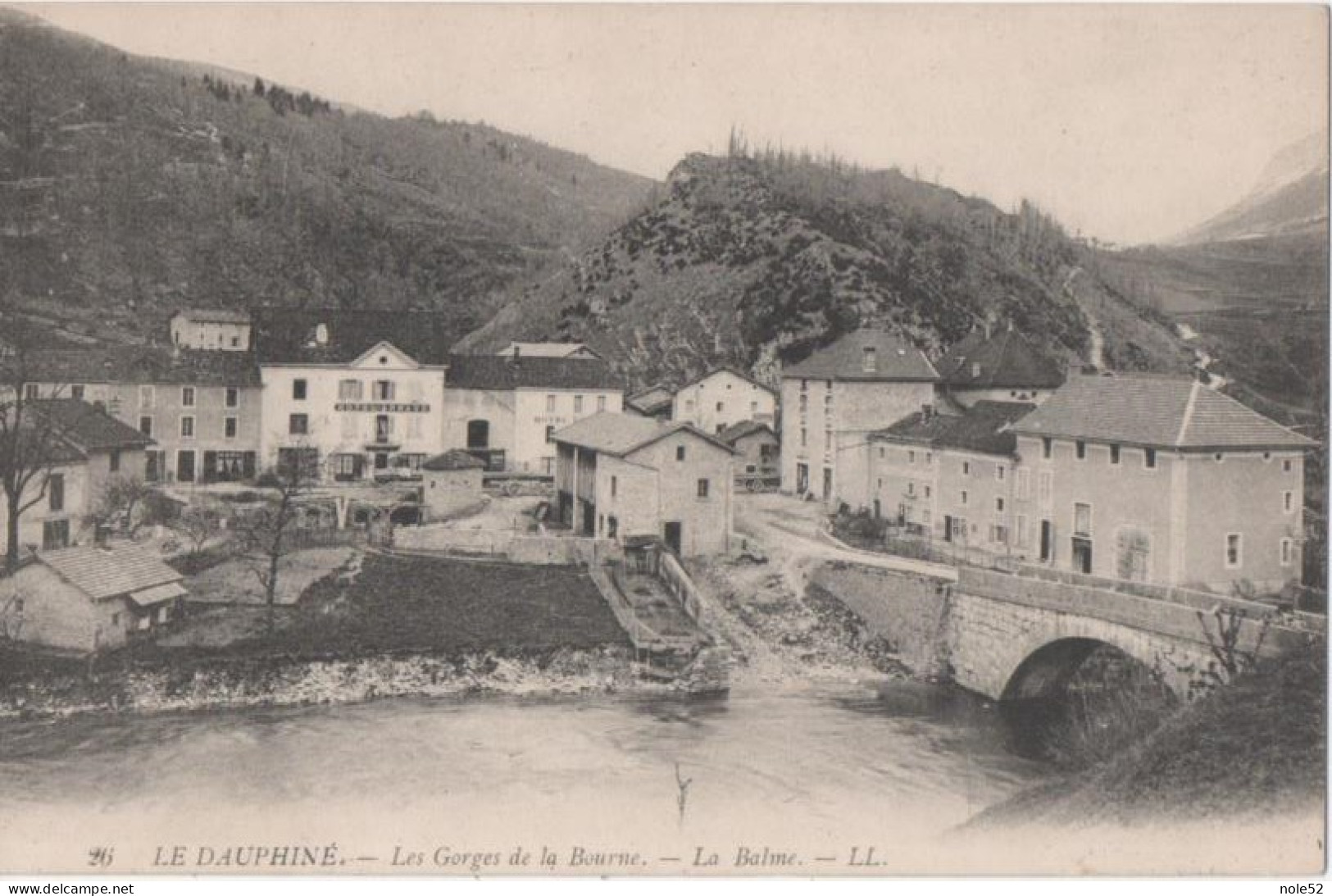 6€ : Les Gorges De La Bourne - écrite 1918 - La Balme-les-Grottes