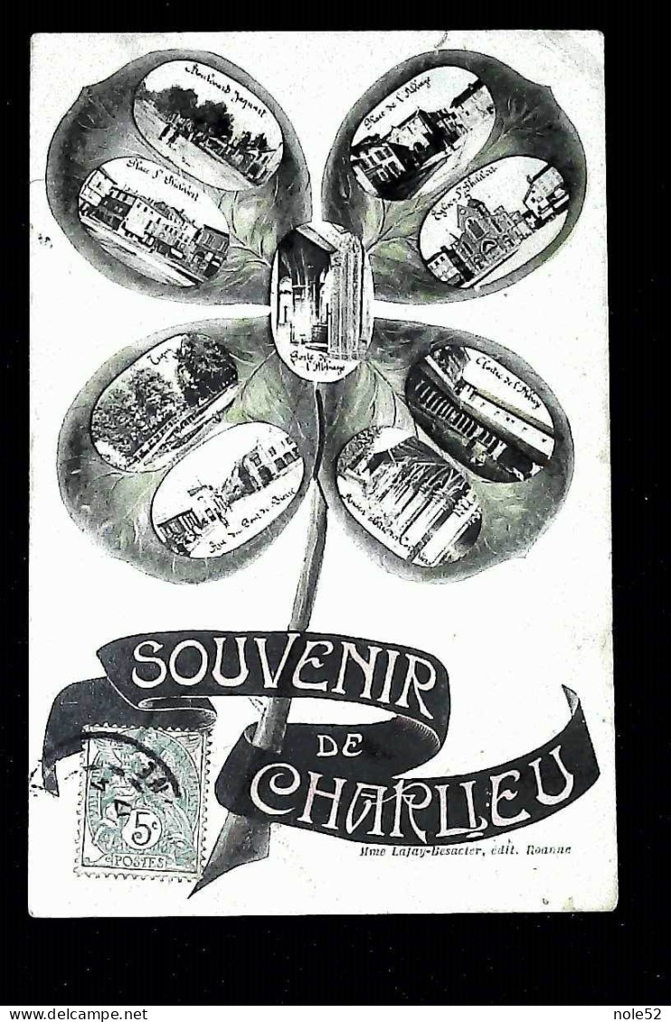 10€ : Souvenir De Charlieu - Voyagée - Charlieu
