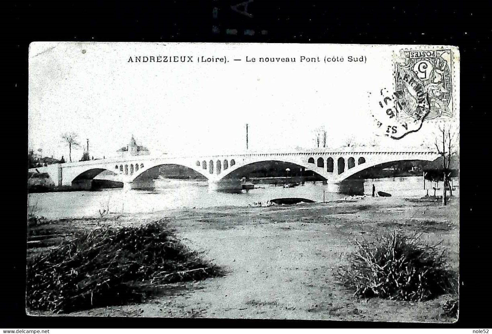 8€ : Le Nouveau Pont - En L'état - Voyagée - Andrézieux-Bouthéon