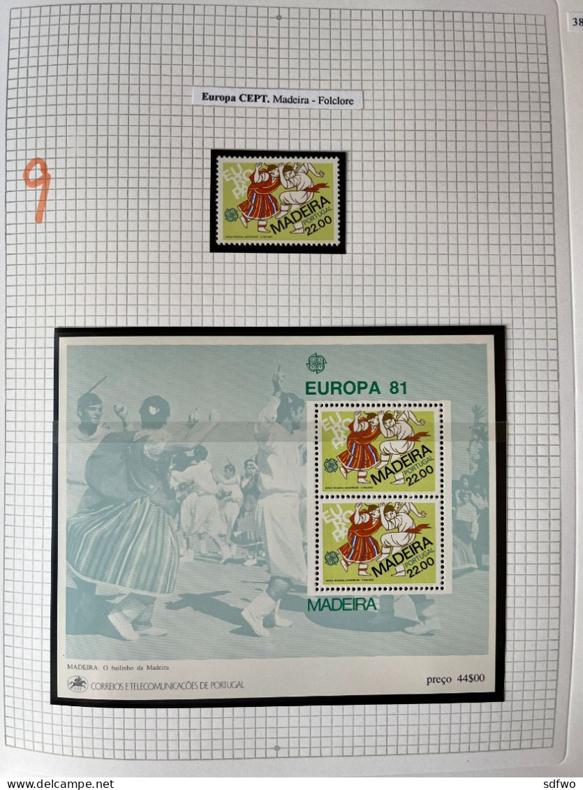 (CUP) Portugal Nice Stamps 9 - MNH - Ongebruikt
