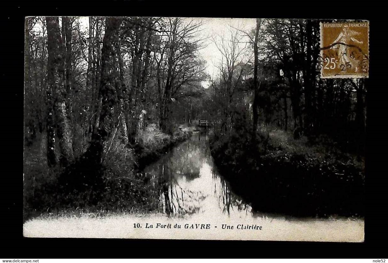 12.00€ : La Foret Du Gavre - Une Clairière - Voyagée  - Le Gavre