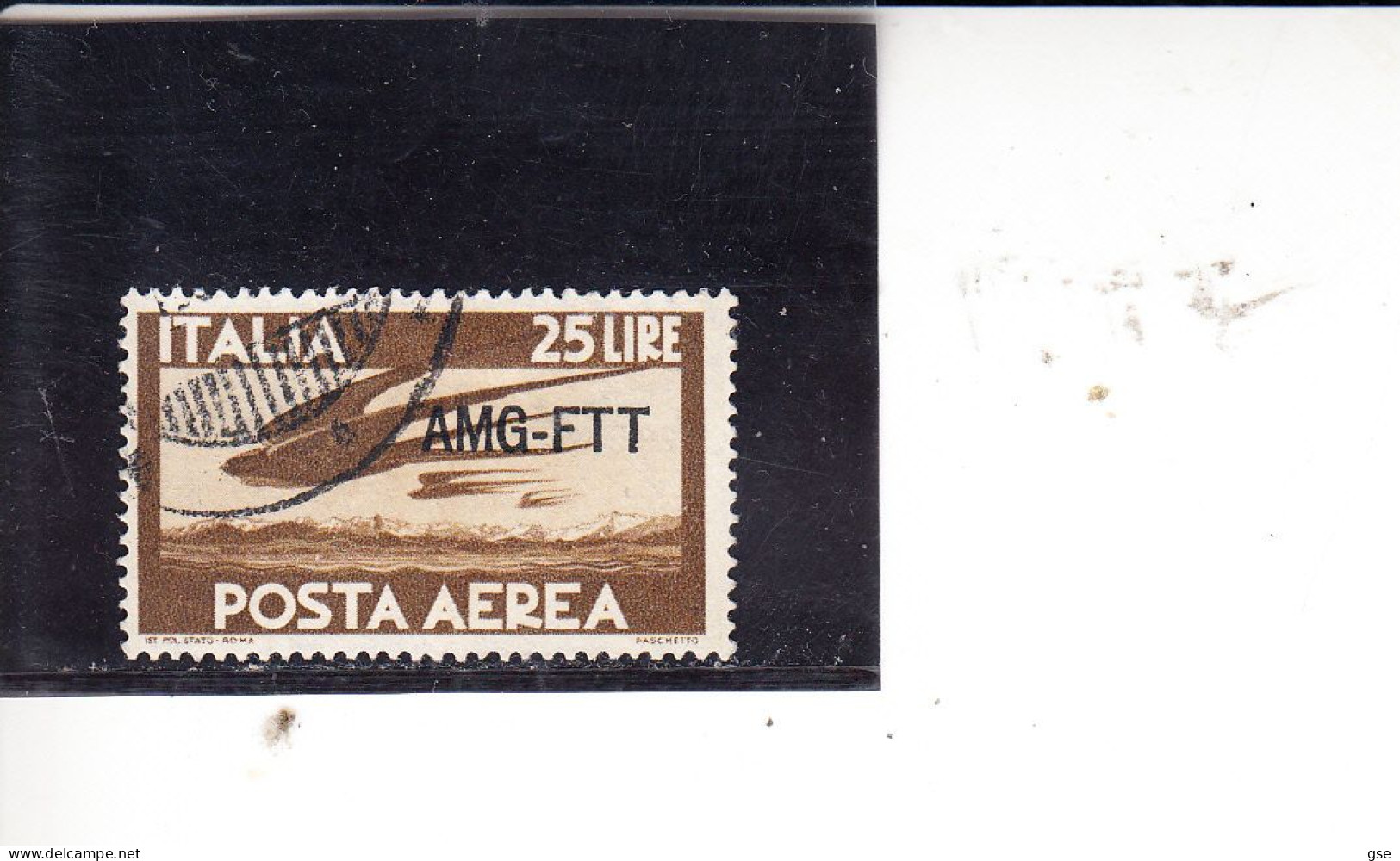 TRIESTE  1949/52 - Sassone   A  21° - Rondine - Airmail