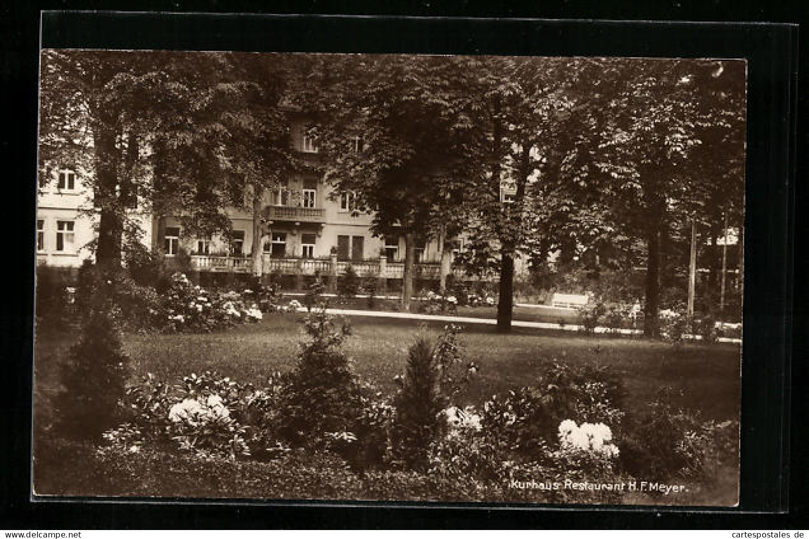 AK Bad Rothenfelde /Teutoburgerwald, Kurhaus-Restaurant H. F. Meyer  - Bad Rothenfelde