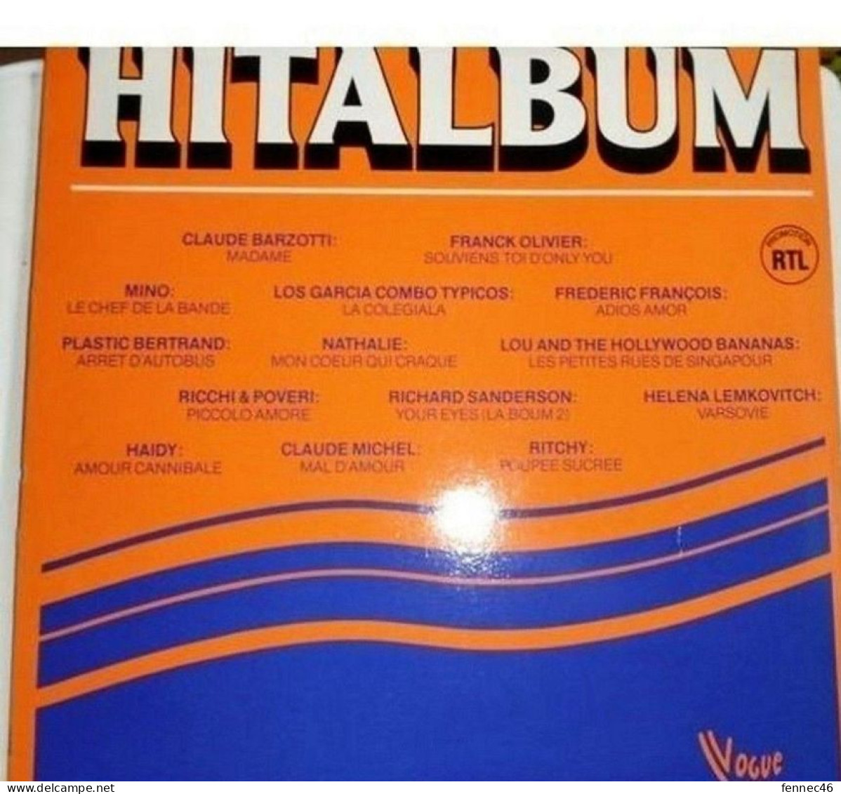 * Vinyle - 33t - HITALBUM (Claude BARZOTTI, Claude MICHEL, HAIDY,... - Sonstige - Franz. Chansons