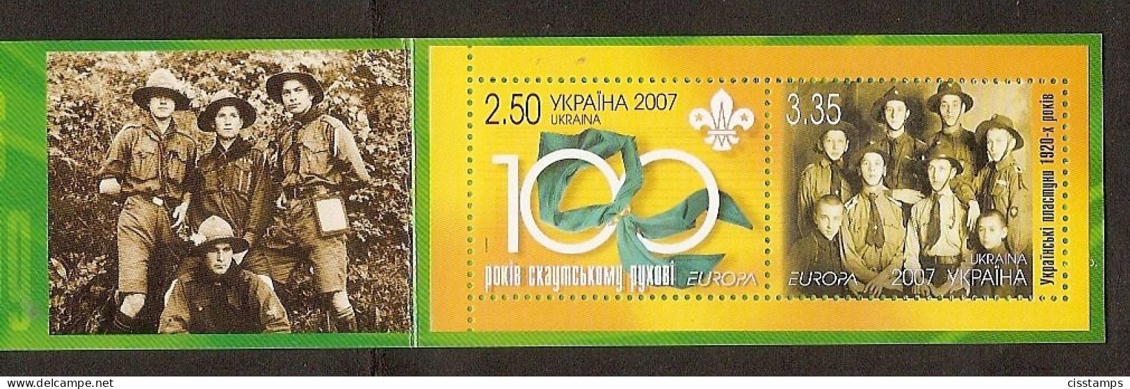 UKRAINE 2007●Mi 858-59 MH8●Europa●MNH - 2007