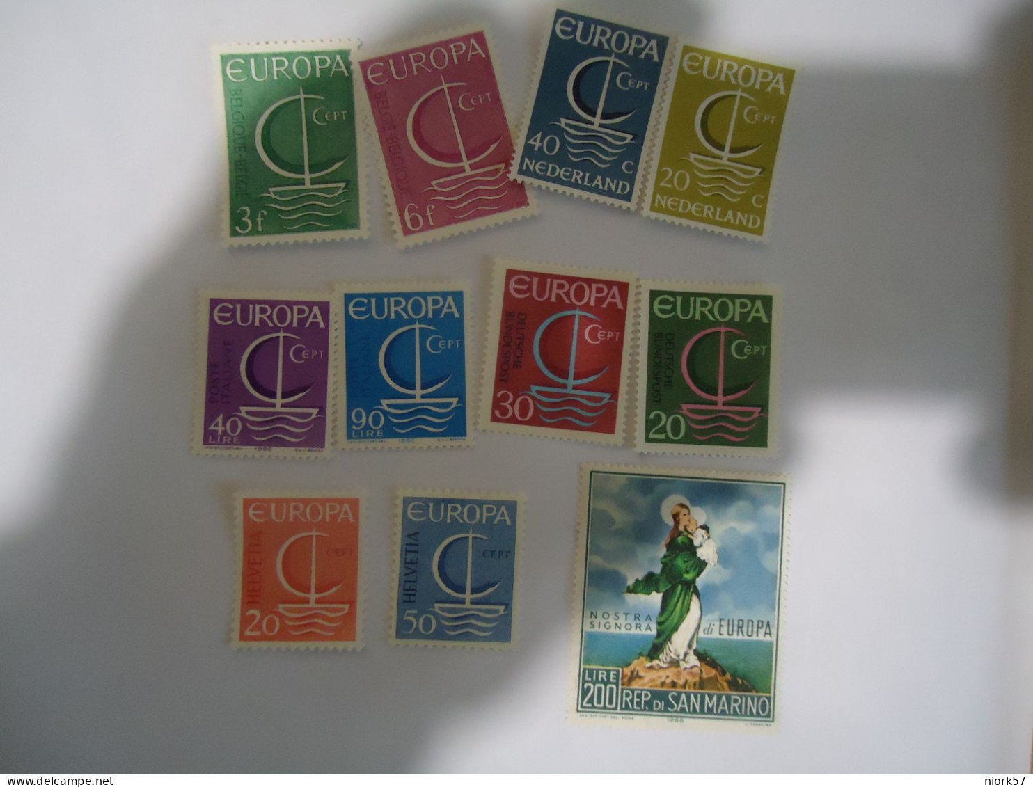 EUROPA 1966   LOT OF 6 COUNTRIES   MNH  STAMPS - 1966