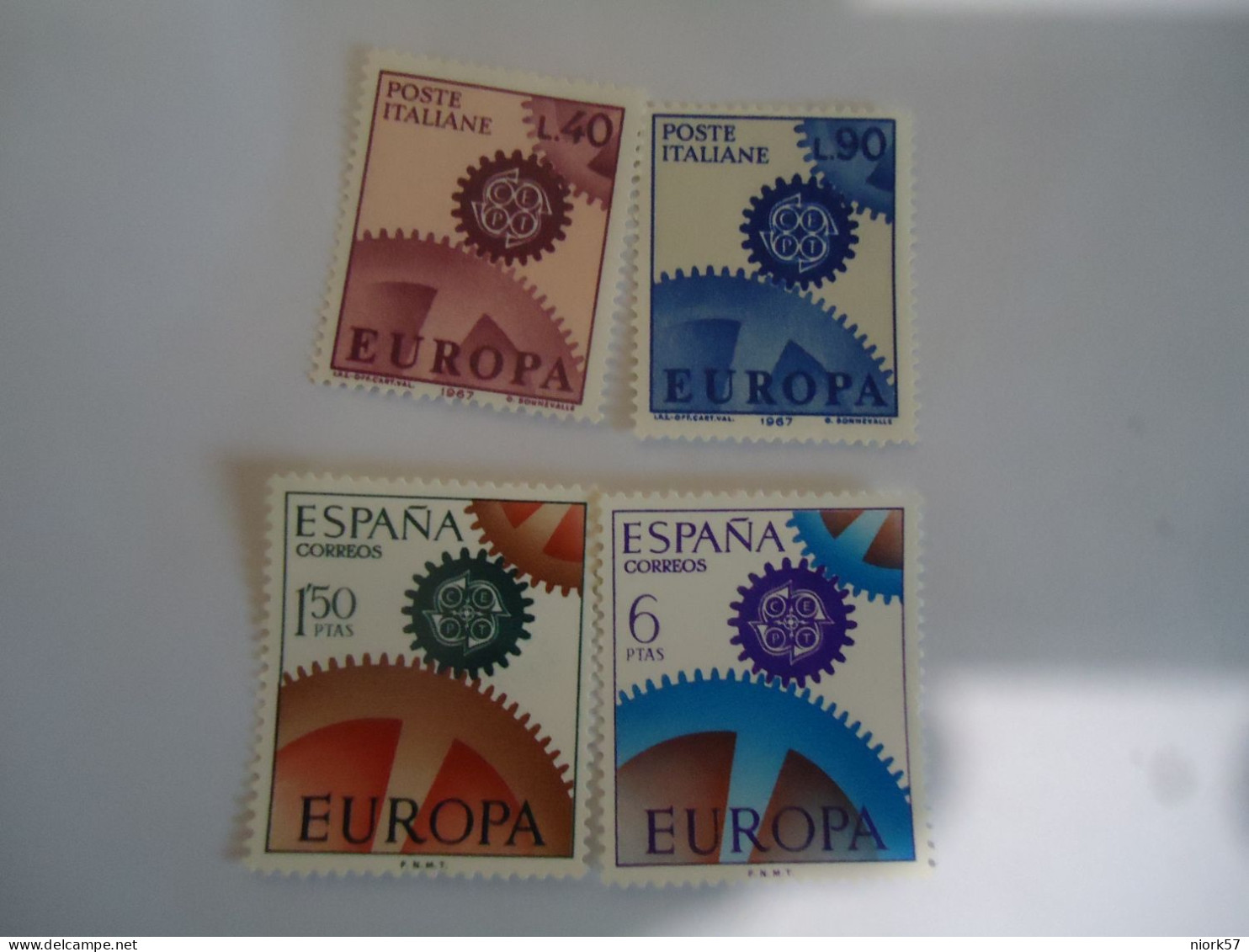 EUROPA 1967   LOT OF  2 COUNTRIES   MNH  STAMPS - 1967
