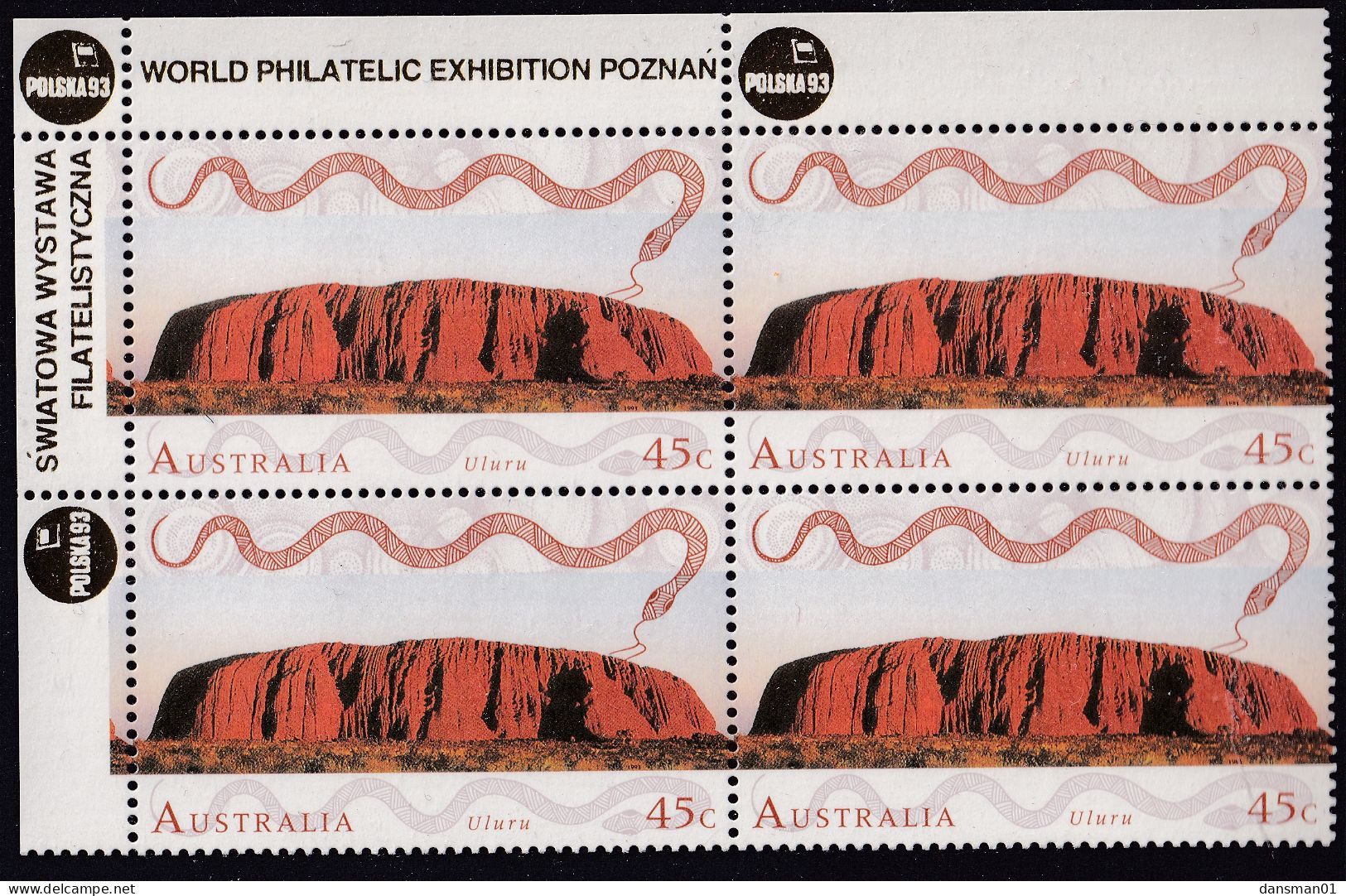 Australia 1993 POLSKA '93 Sc 1311 Mint Never Hinged - Ongebruikt