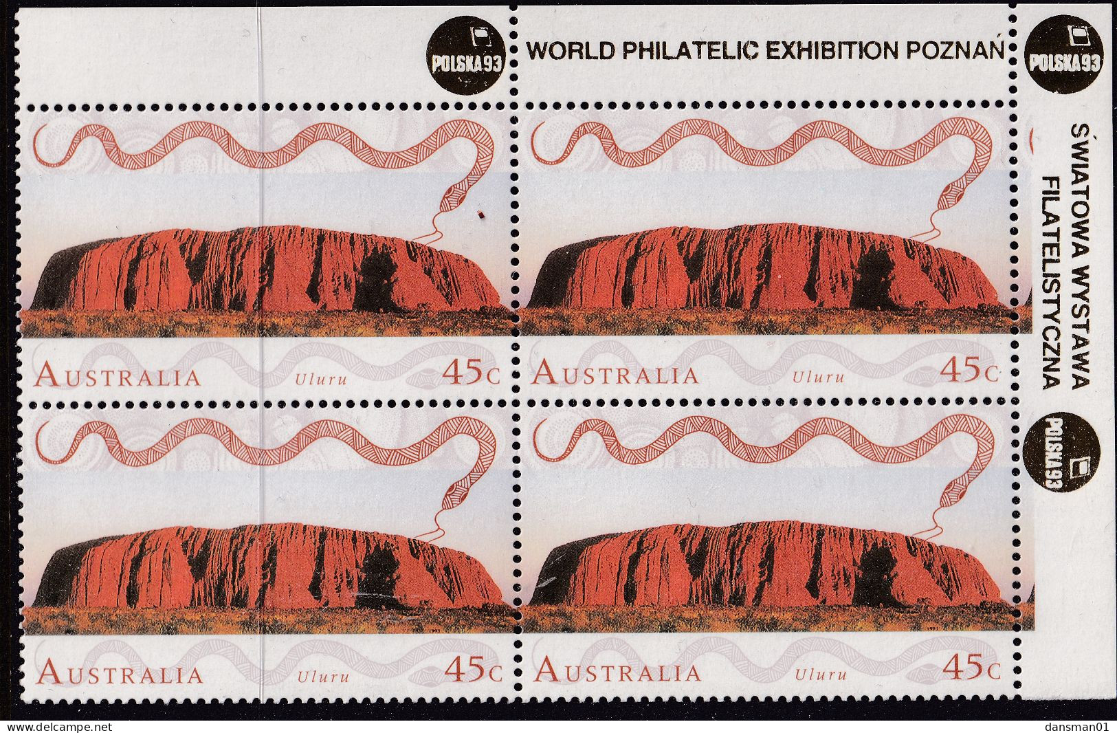 Australia 1993 POLSKA '93 Sc 1311 Mint Never Hinged - Ongebruikt