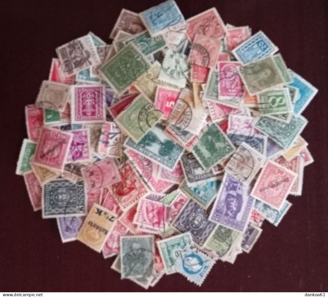 Österreich 200 Verschiedene Briefmarken Bis 1938 Meistens Gestempelt. - Mezclas (max 999 Sellos)