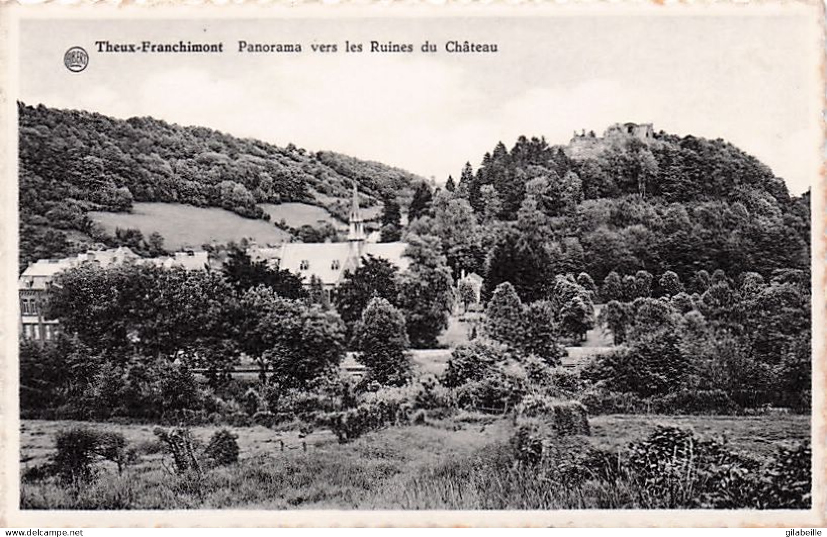 THEUX -  FRANCHIMONT - Panorama Vers Les Ruines Du Chateau - Theux