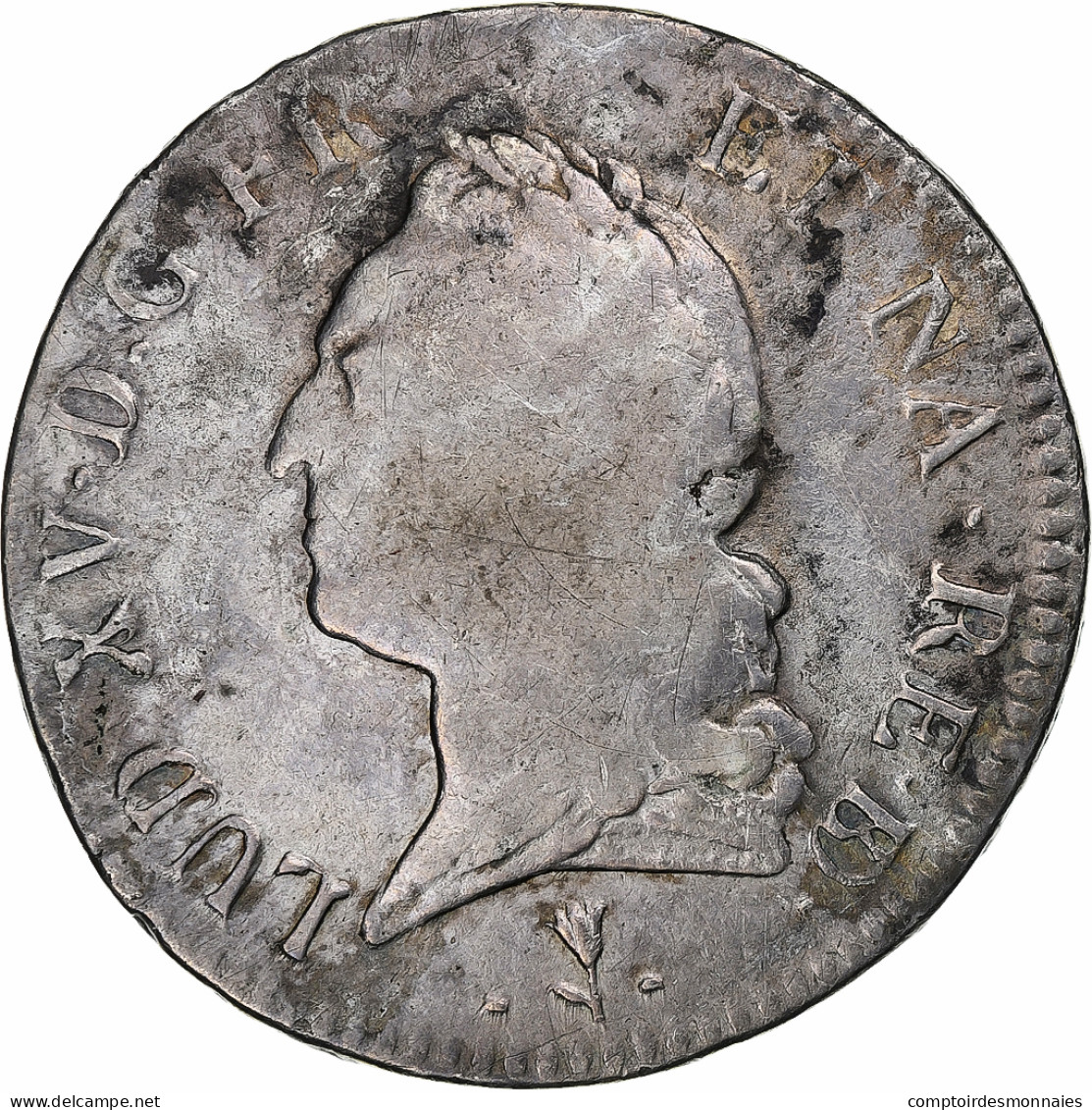 France, Louis XV, Écu Au Buste Lauré, 1772, Pau, Argent, TB, Gadoury:323a - 1715-1774 Louis XV Le Bien-Aimé