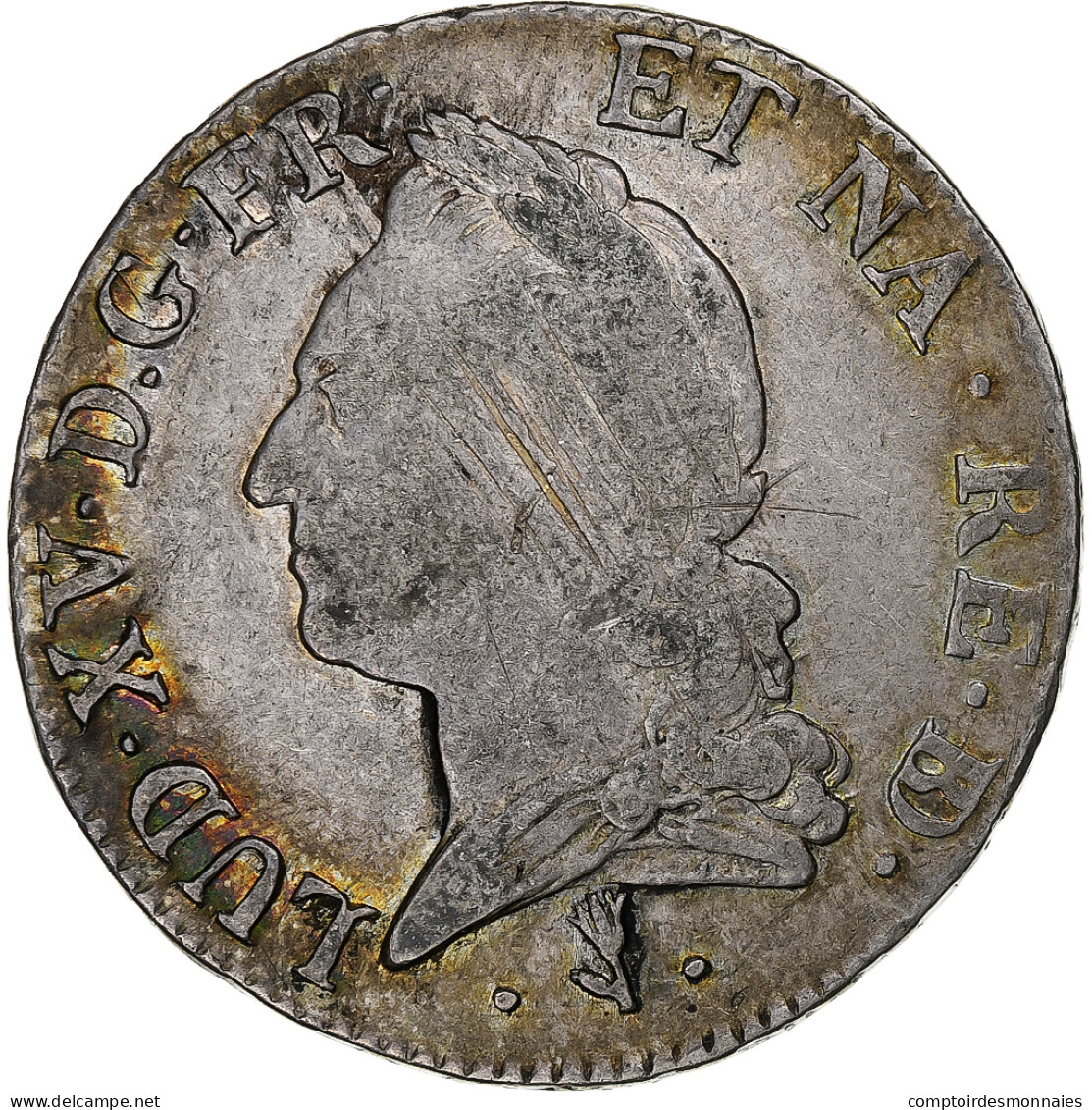 France, Louis XV, Écu Au Buste Lauré, 1772, Pau, Argent, TB - 1715-1774 Luis XV El Bien Amado