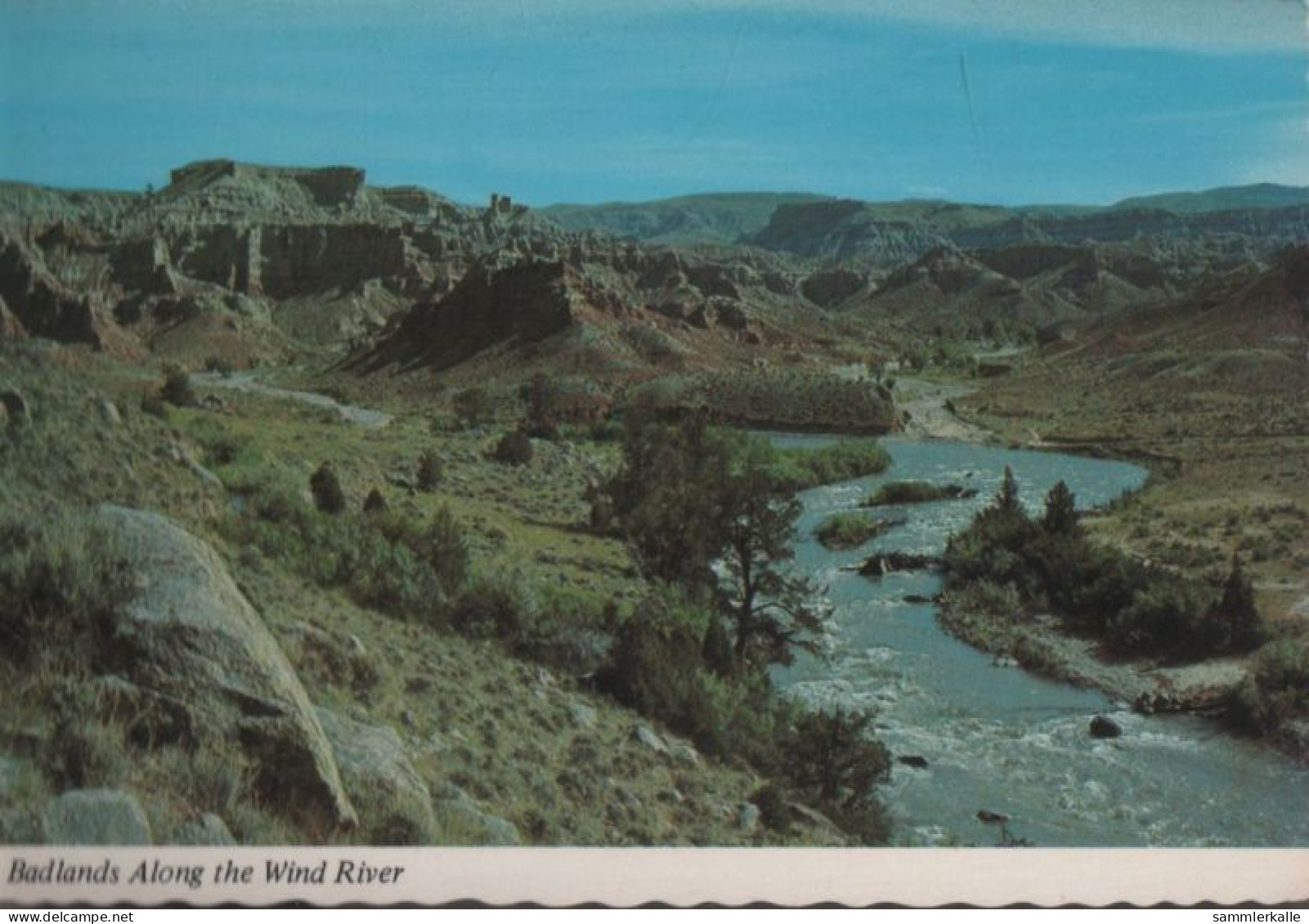 49990 - USA - Wind River - Bad Lands - Ca. 1980 - Autres & Non Classés