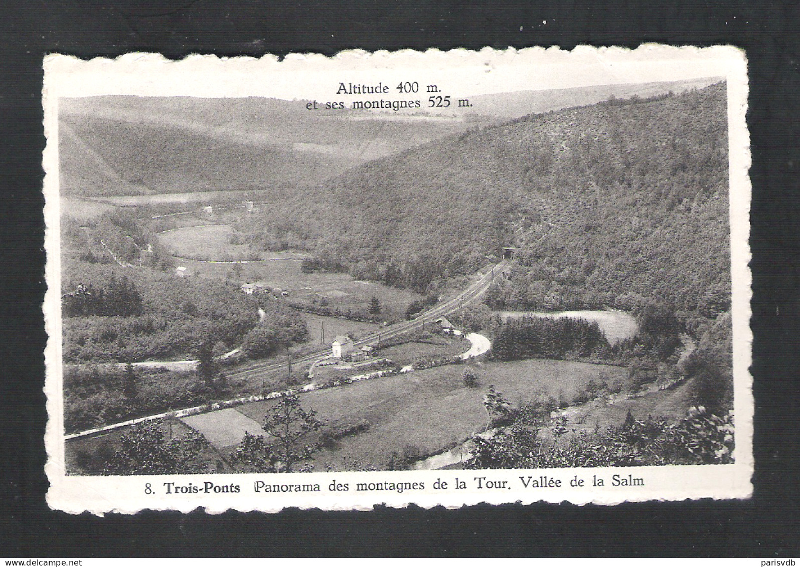 TROIS - PONTS - PANORAMA DES MONTAGNES DE LA TOUR.  VALLEE DE LA SALM  (7848) - Trois-Ponts