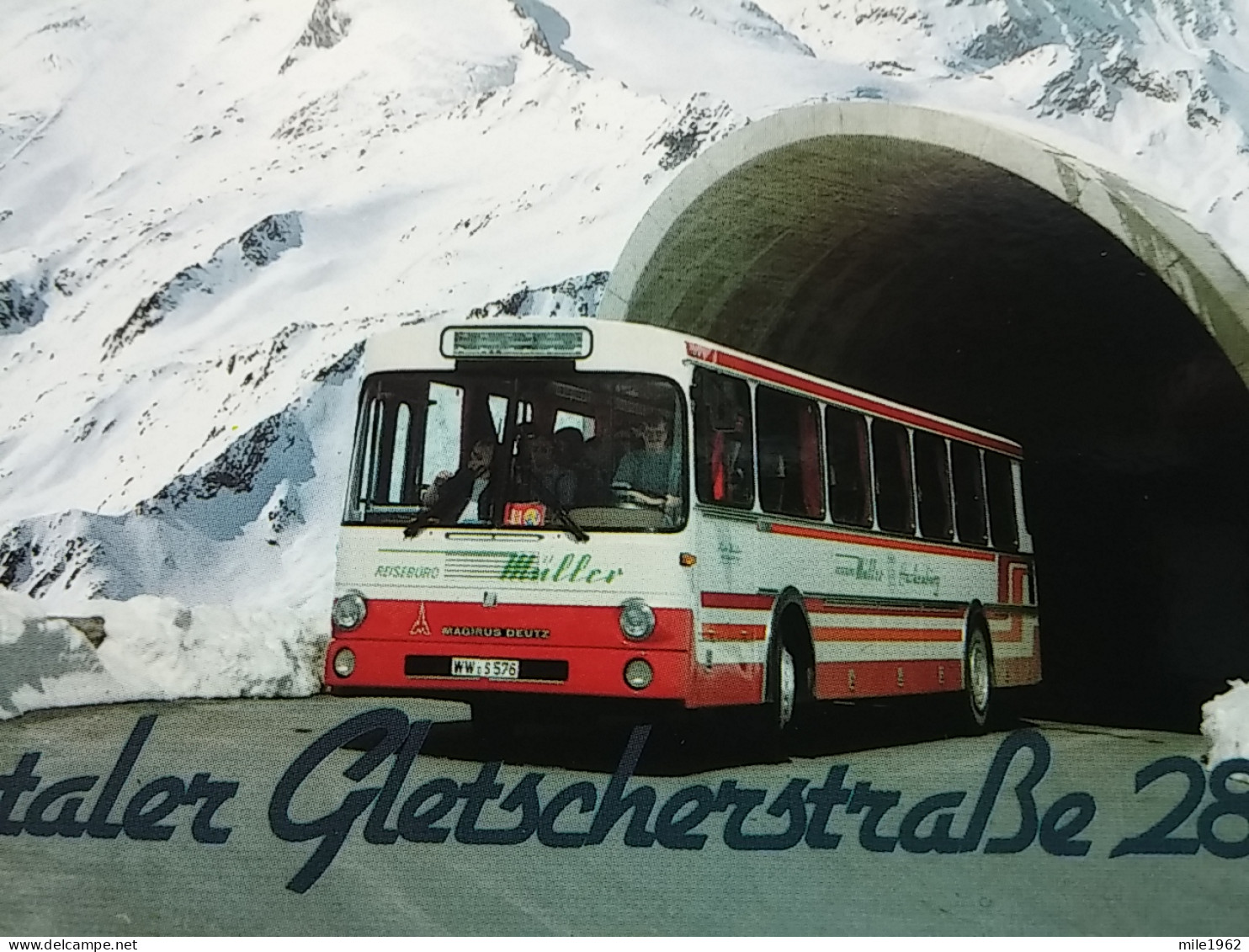 KOV 401-105 - AUSTRIA, TIROL, SOLDEN, OTZTAL, RETTENBACH, BUS, AUTOBUS - Sölden