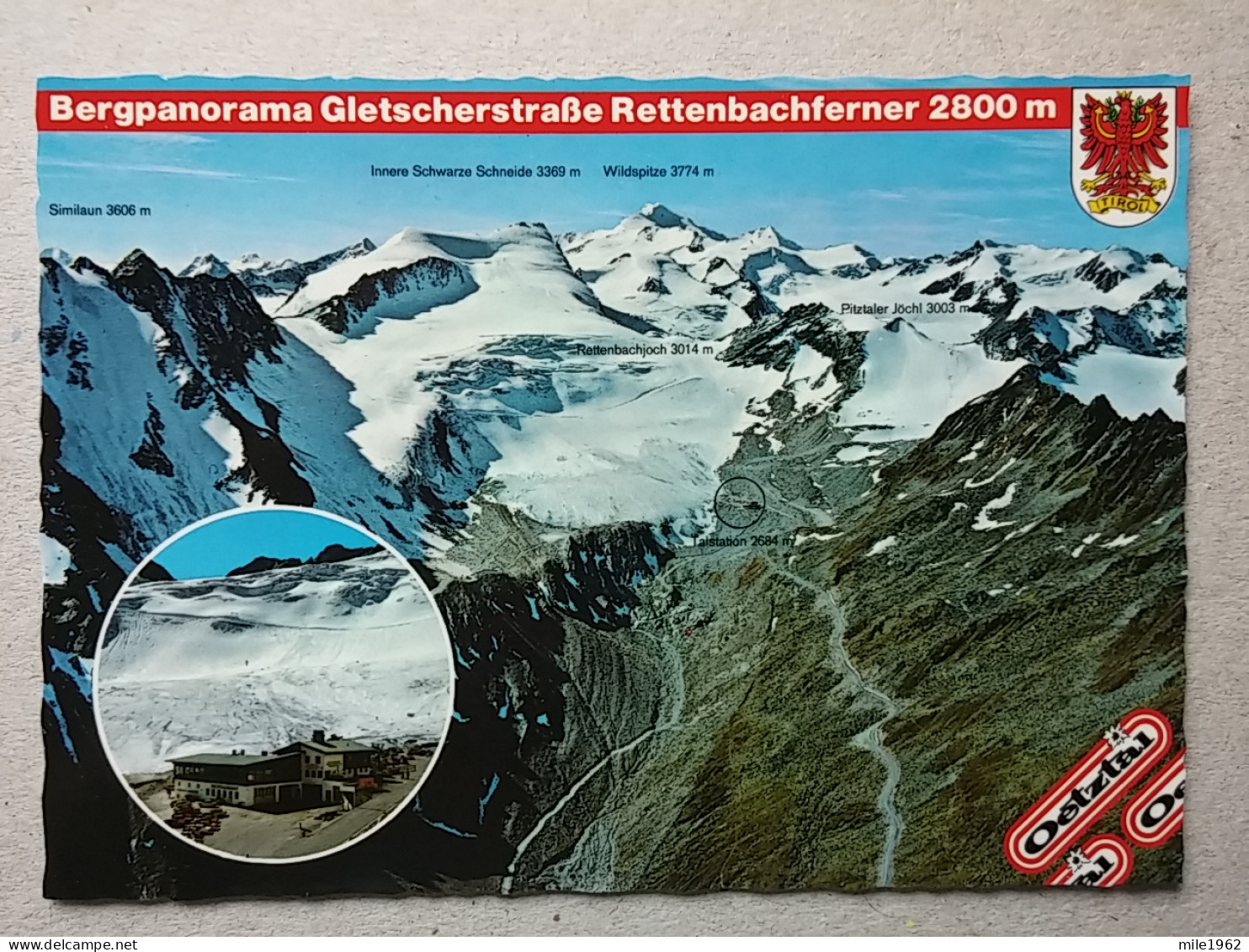 KOV 401-106 - AUSTRIA, TIROL, SOLDEN, OTZTAL, , RETTENBACHFERNER - Sölden