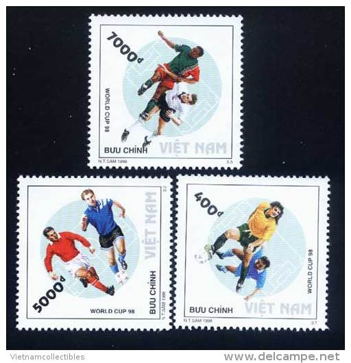 Vietnam Viet Nam MNH Perf Stamps 1998 : World Cup Football (Ms779) - Vietnam