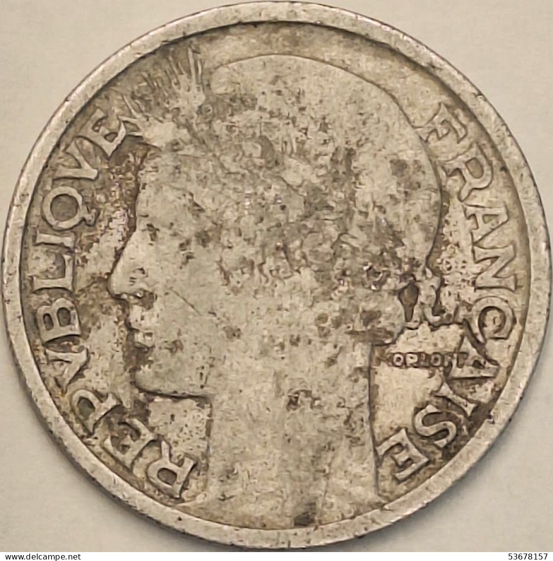France - 2 Francs 1947, KM# 886a.1 (#4108) - 2 Francs