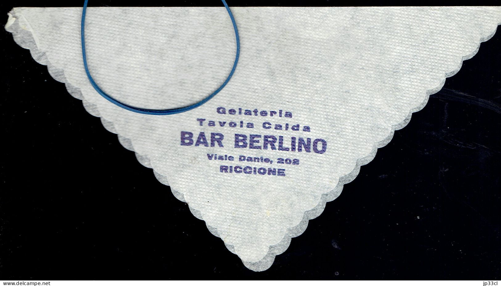 Souvenirs D'un Passage à Riccione (Italie) : Contravention + Gelateria Bar Berlino (1965) - Italy