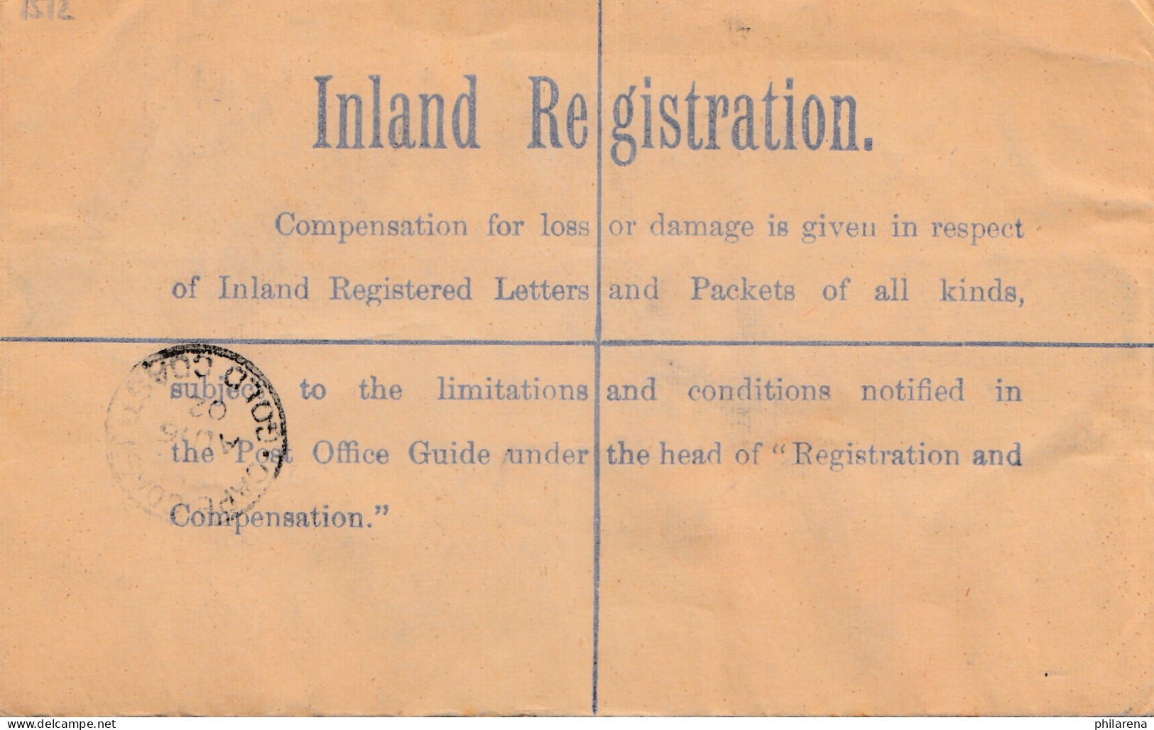 Gold Coast: 1902: Registered Cover To Gablonz - Ghana (1957-...)