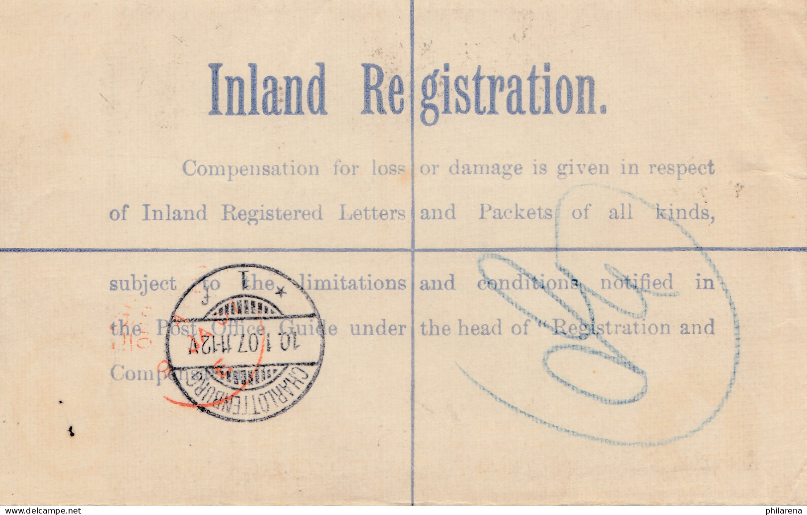 Gold Coast 1907: Colony: Registered Letter Via Pymouth To Berlin/Charlottenburg - Ghana (1957-...)