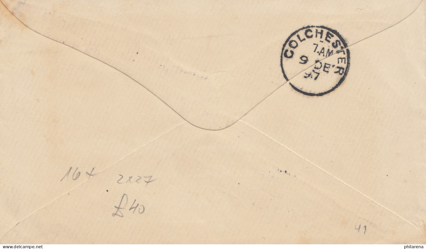 Jamaica 1897: Letter Kingston To England - Jamaica (1962-...)