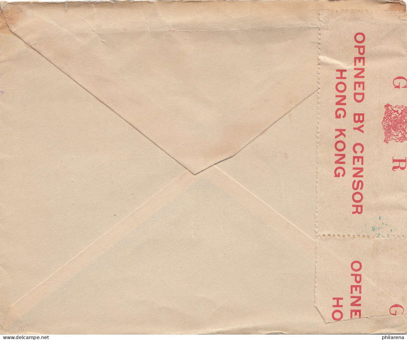 Hong Kong: 1940: Letter To Middletown, Conn, Censor - Other & Unclassified