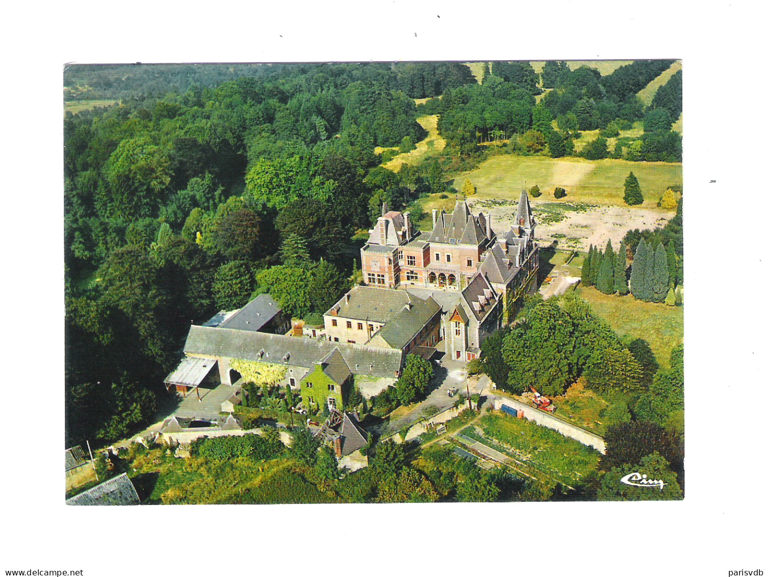 ESNEUX - LE CHATEAU DU ROND CHENE - VUE AERIENNE  (7936) - Esneux