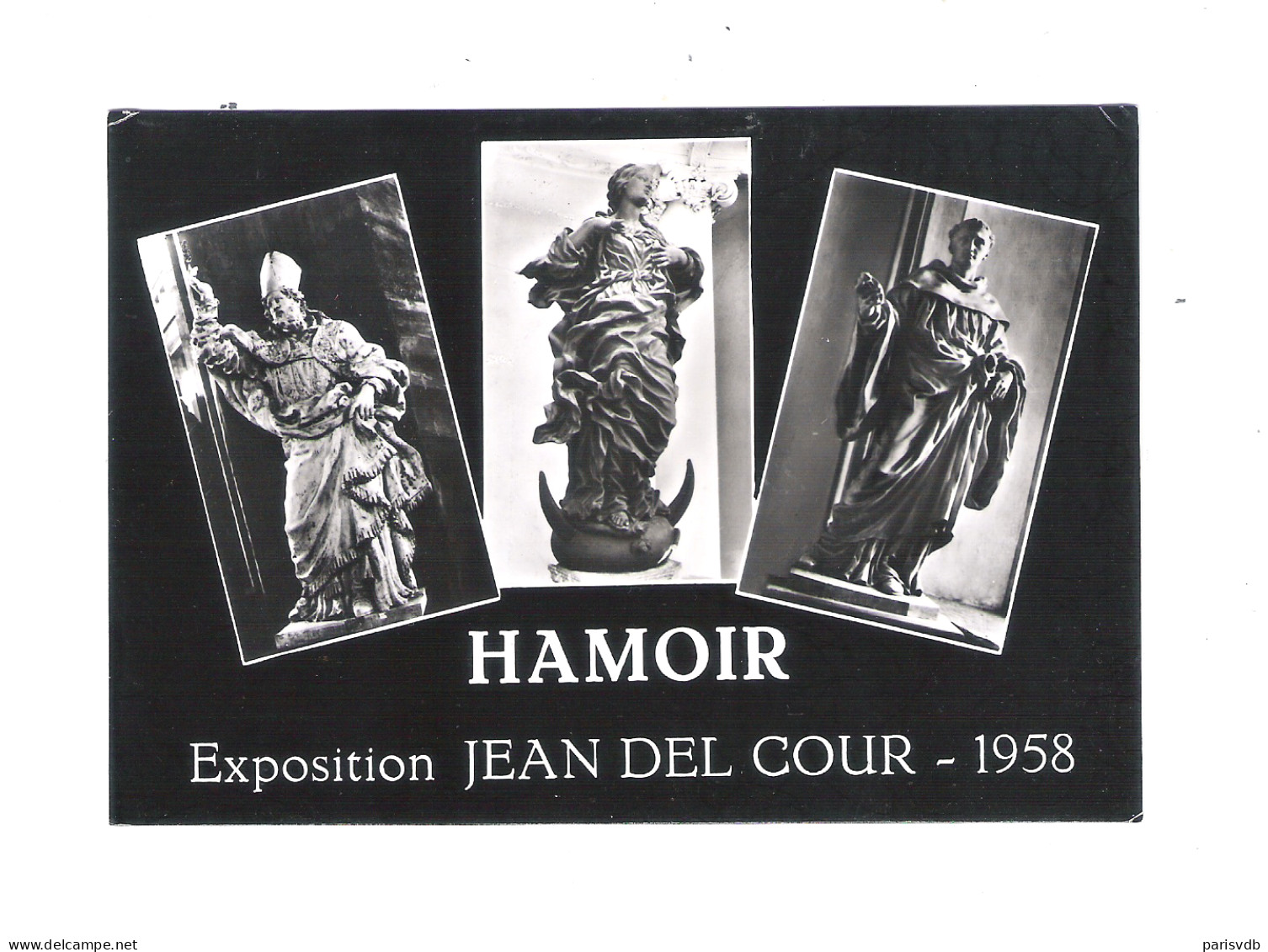 HAMOIR - EXPOSITION JEAN DEL COUR - 1958   (7948) - Hamoir