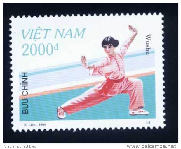 Vietnam Viet Nam MNH Perf Stamp 1998 : Martial Art /  Wushu (Ms781) - Vietnam