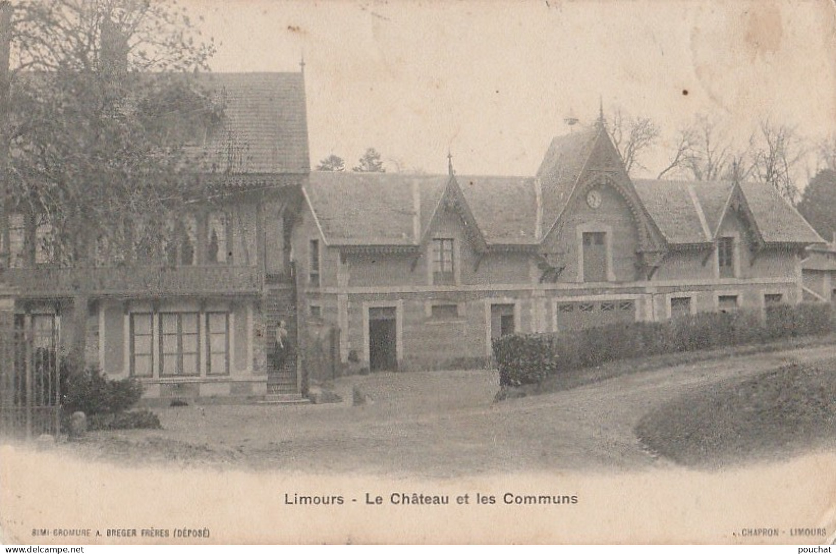 O2-91) LIMOURS - LES COMMUNS DU CHATEAU - (ANIMEE - 2 SCANS)   - Limours