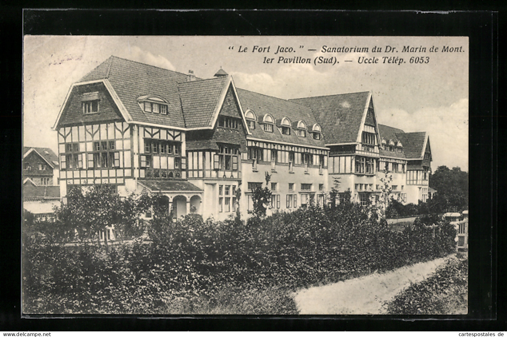 AK Brüssel / Bruxelles-Uccle, Le Fort Jaco, Sanatorium Du Dr. Marin De Mont, 1er Pavillon  - Uccle - Ukkel