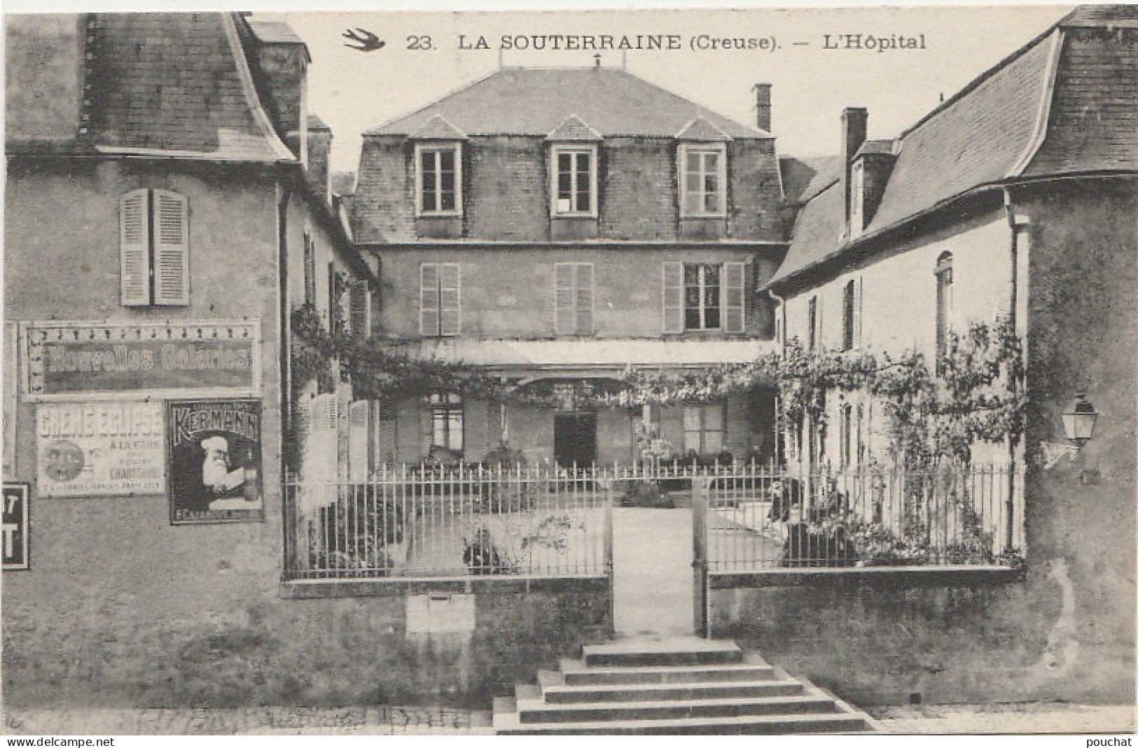 23) LA SOUTERRAINE (CREUSE) L'HOPITAL - (2  SCANS) - La Souterraine