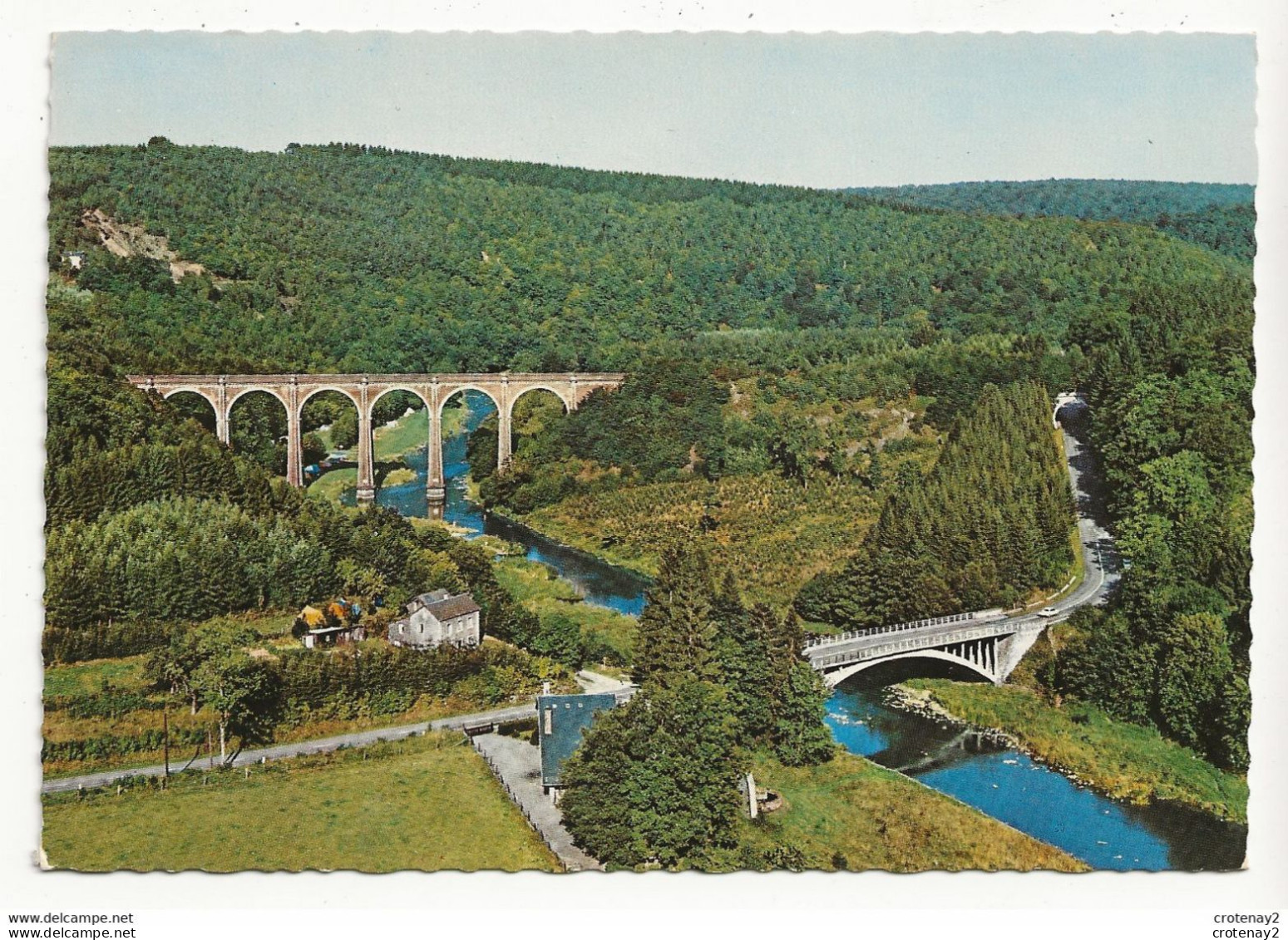 HERBEUMONT Ardennes Belges N°3 Ponts Viaduc En 1975 VOIR DOS - Herbeumont