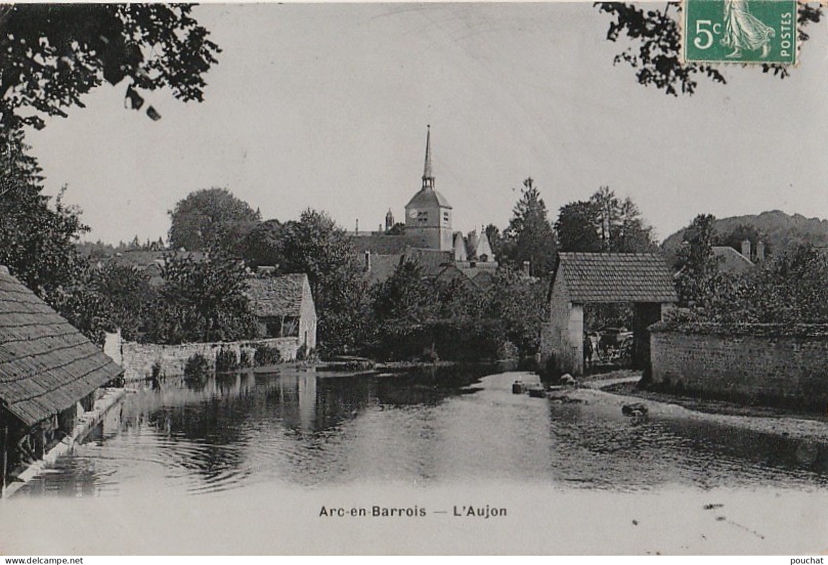 P25-52) ARC EN BARROIS (HAUTE MARNE) L'AUJON -  (2 SCANS) - Arc En Barrois