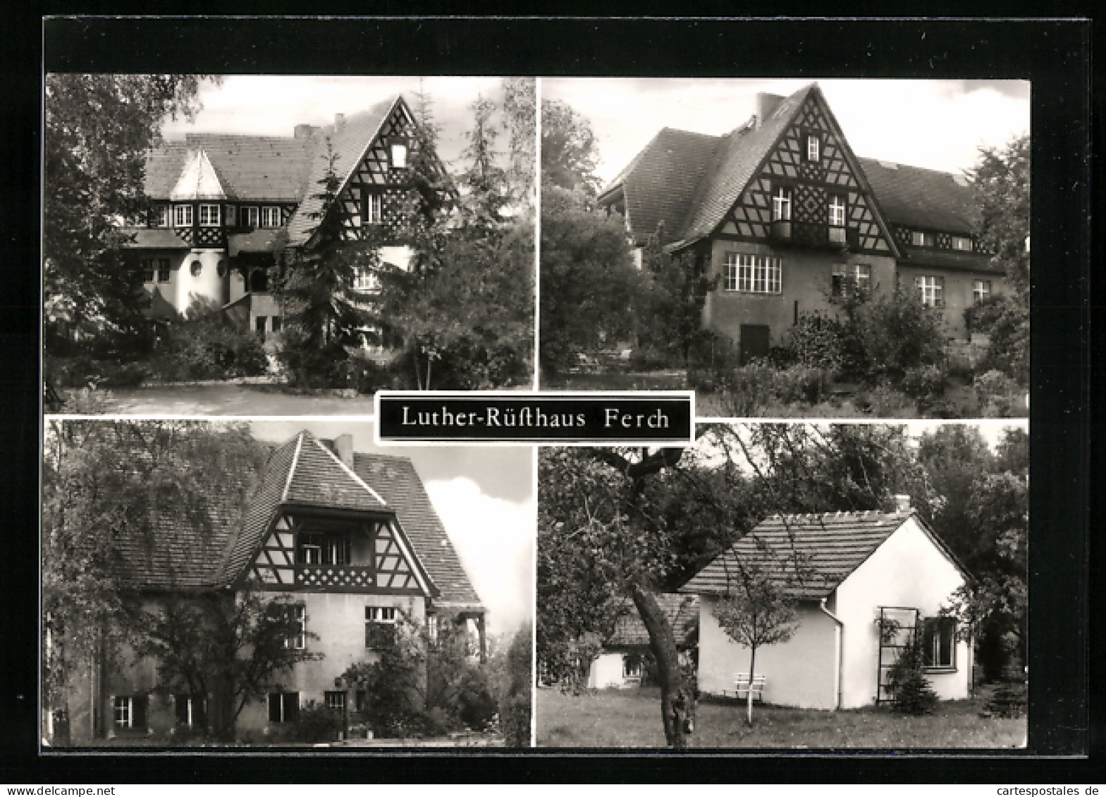 AK Ferch, Erholungsheim Luther Rüsthaus  - Ferch