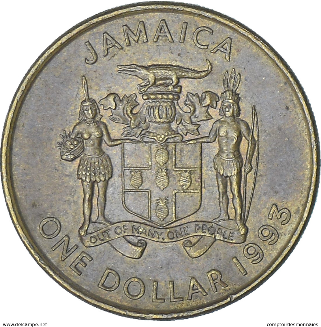 Jamaïque, Dollar, 1993 - Jamaique