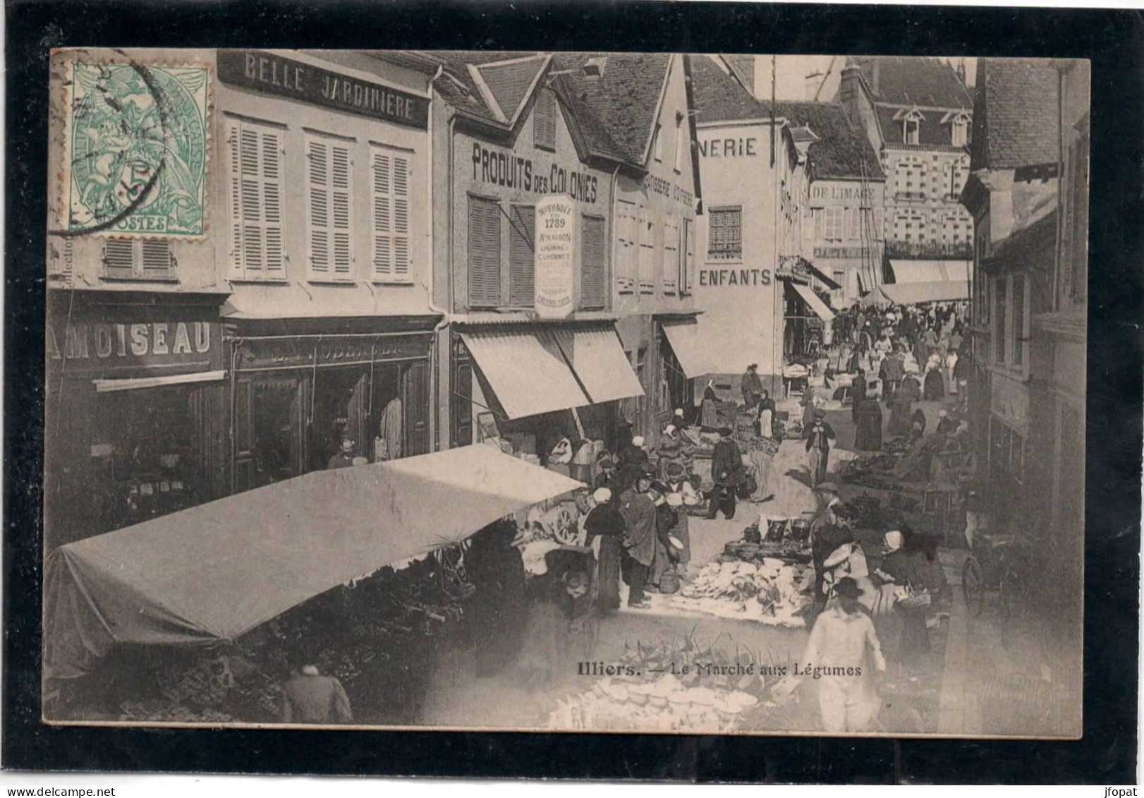 28 EURE ET LOIR - ILLIERS Le Marché Aux Légumes (voir Description) - Illiers-Combray