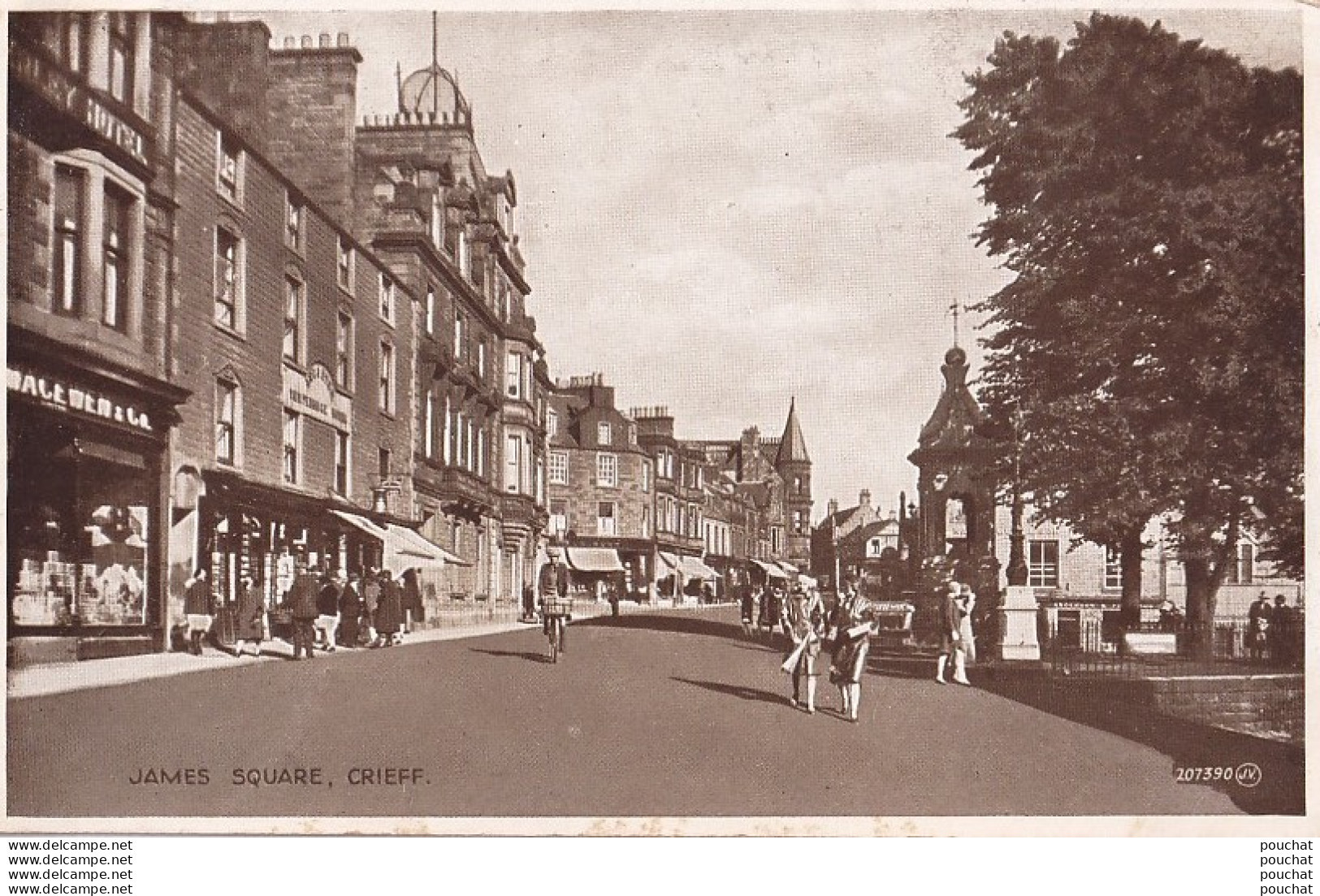 10- CRIEFF - JAMES SQUARE  - ( 2 SCANS ) - Perthshire
