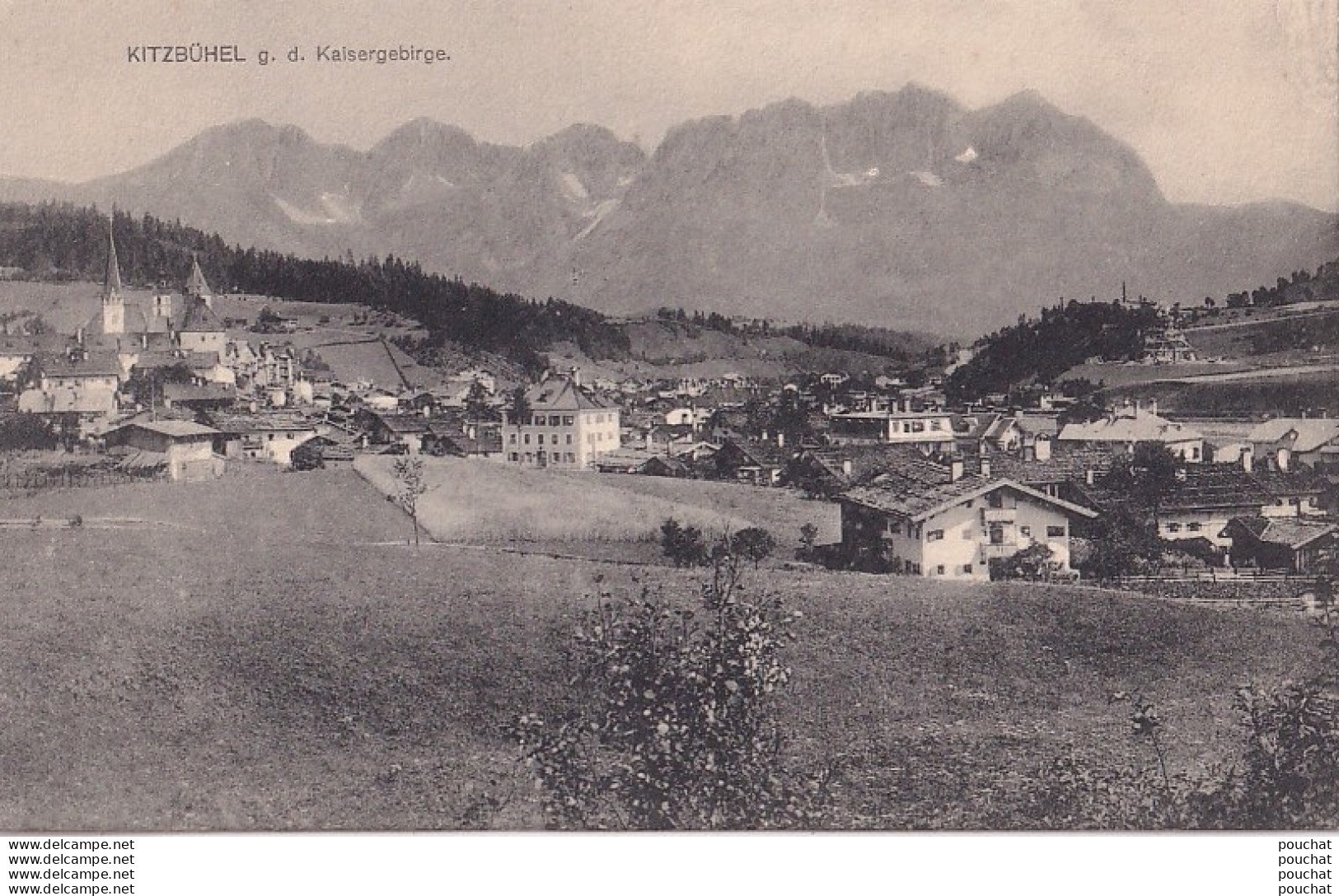 14- KITZBUHEL G. D.  KAISERGEBIRGE  - ( 2 SCANS ) - Kitzbühel