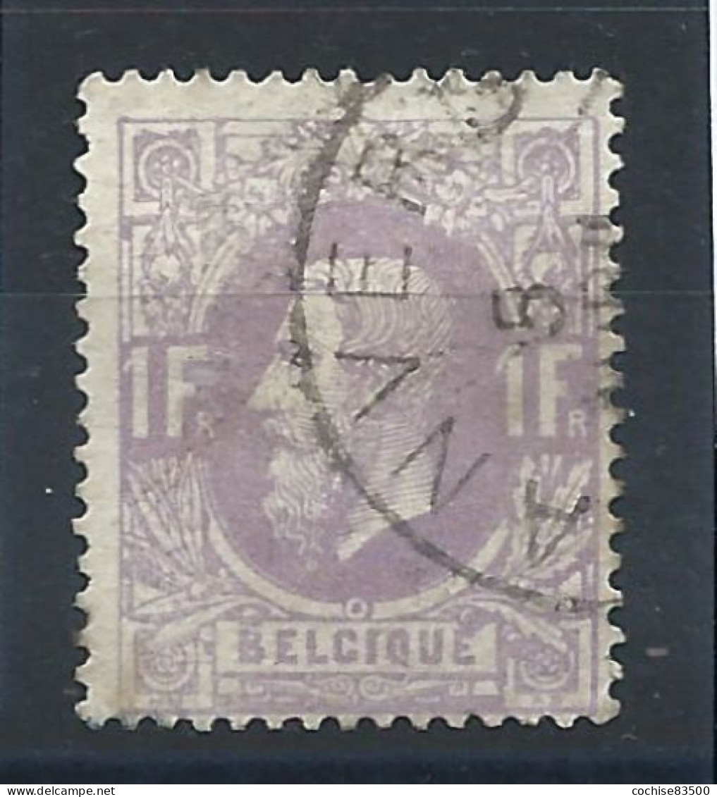 Belgique N°36 Obl (FU) 1869/78 - Roi Léopold II - 1869-1883 Léopold II