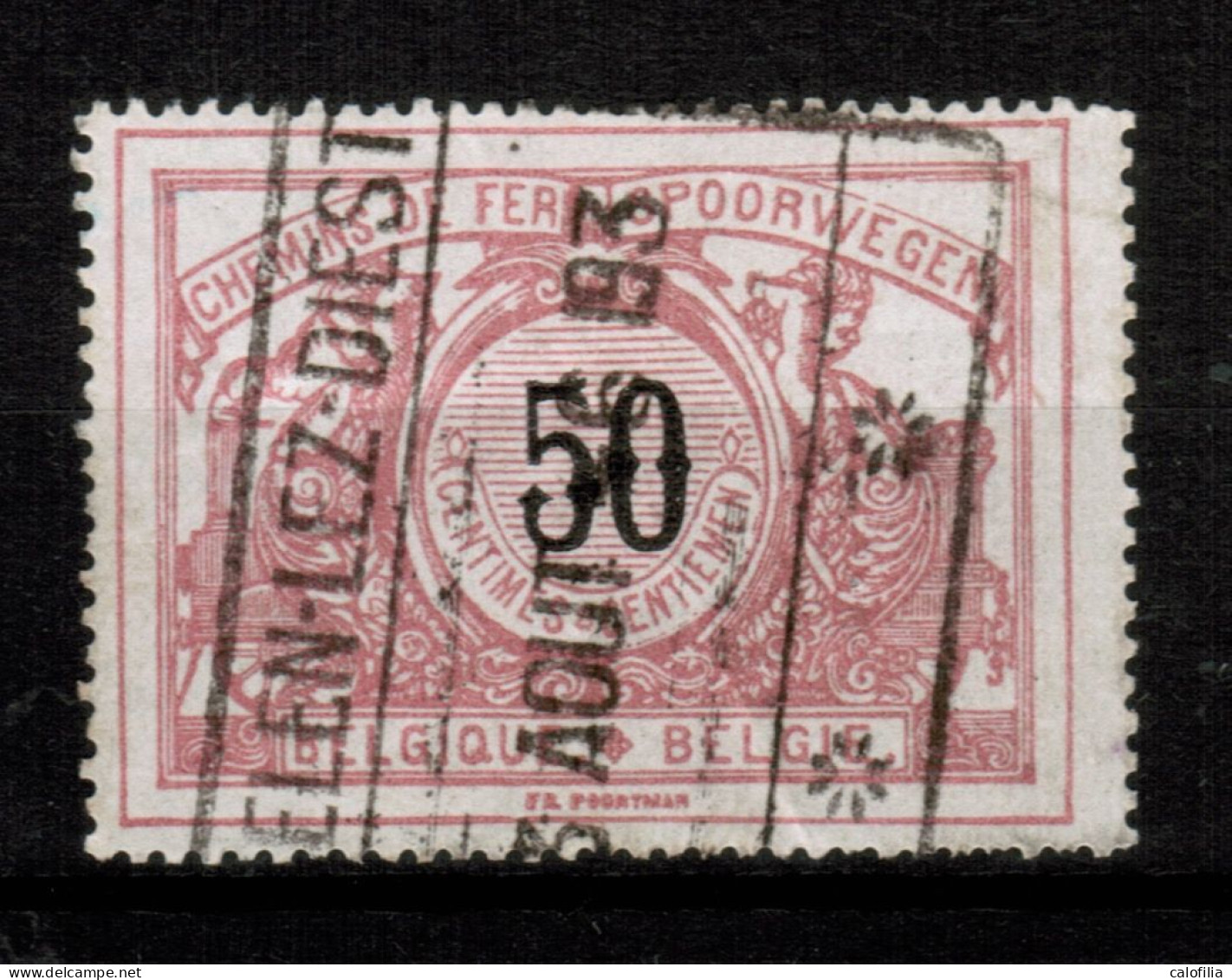 Chemins De Fer TR 21, Obliteration Centrale HAELEN LEZ DIEST, R.RARE - Used