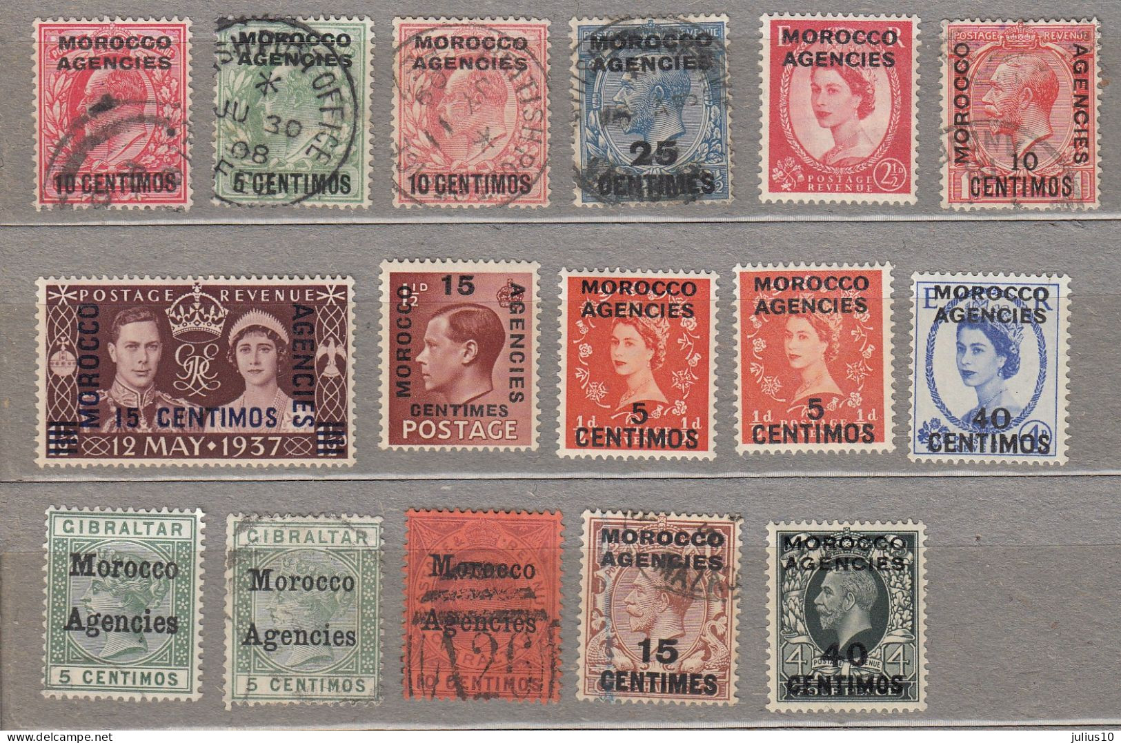BRITISH COLONIES – MAROCO Mint/Used (MH*/o) #33935 - Morocco Agencies / Tangier (...-1958)