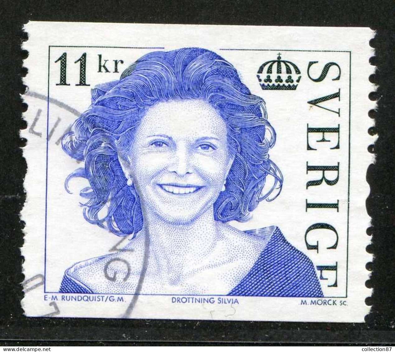 Réf 77 < SUEDE Année 2007 < Yvert N° 2565 Ø Used < SWEDEN < Reine Sylvia - Used Stamps