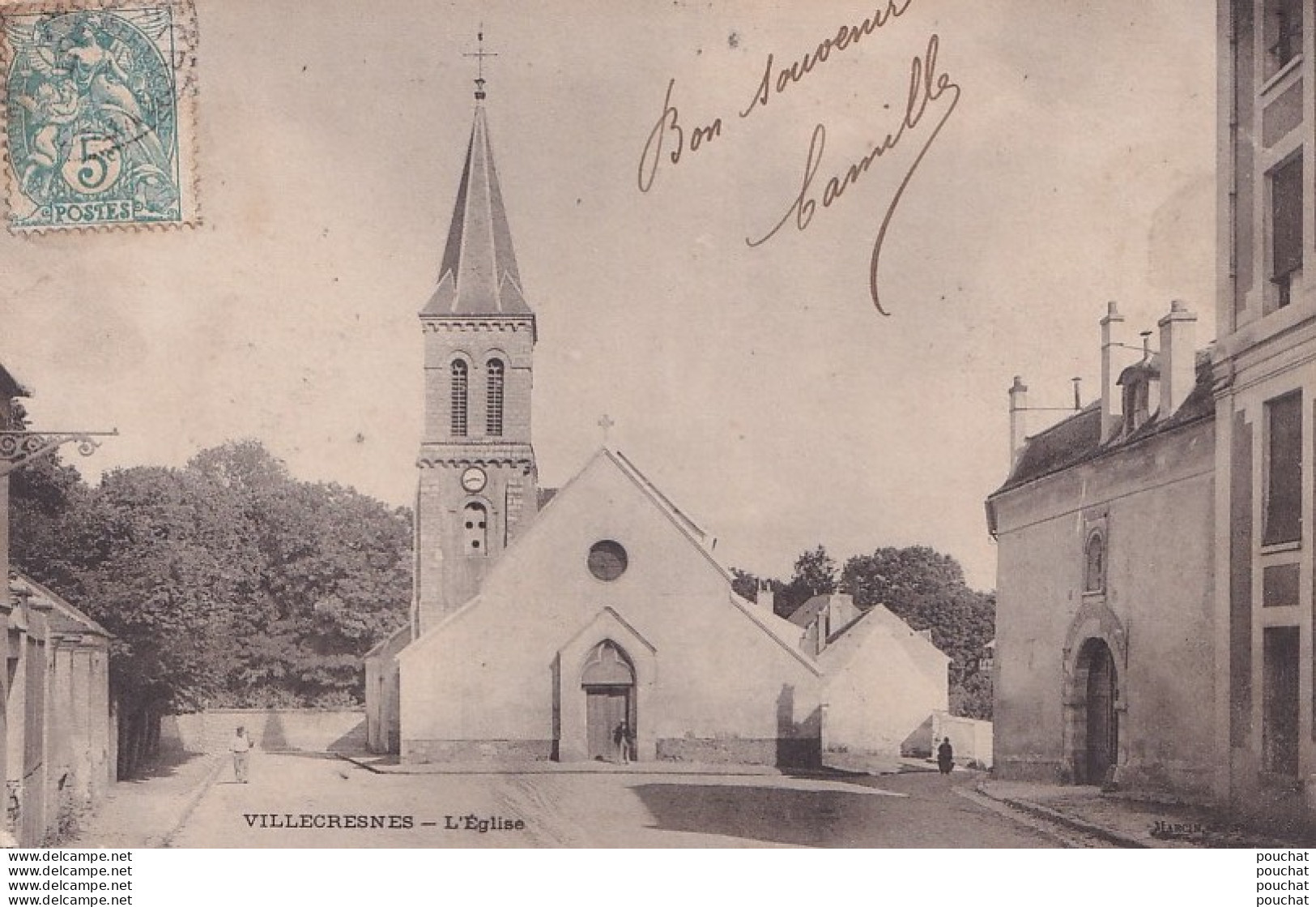 J16-94) VILLECRESNES - L ' EGLISE - Villecresnes