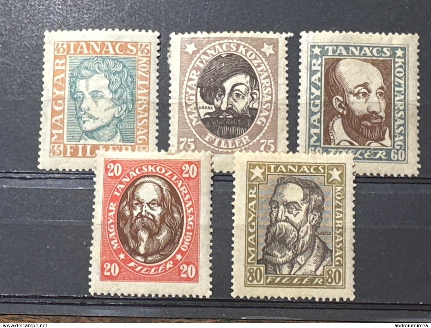 1919 MH - Unused Stamps
