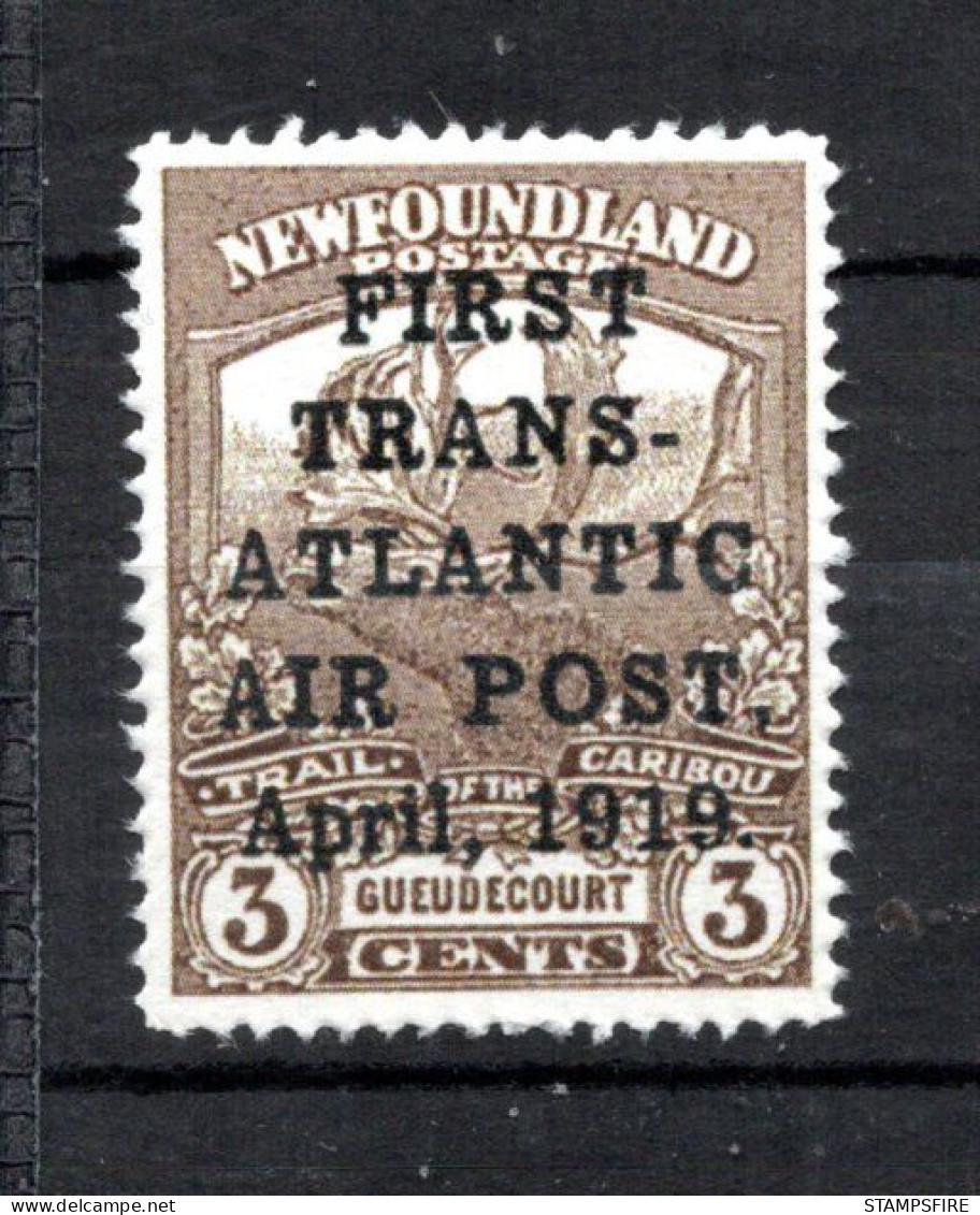 Newfoundland 1919 Hawker Air Post Normal MNH - 1908-1947